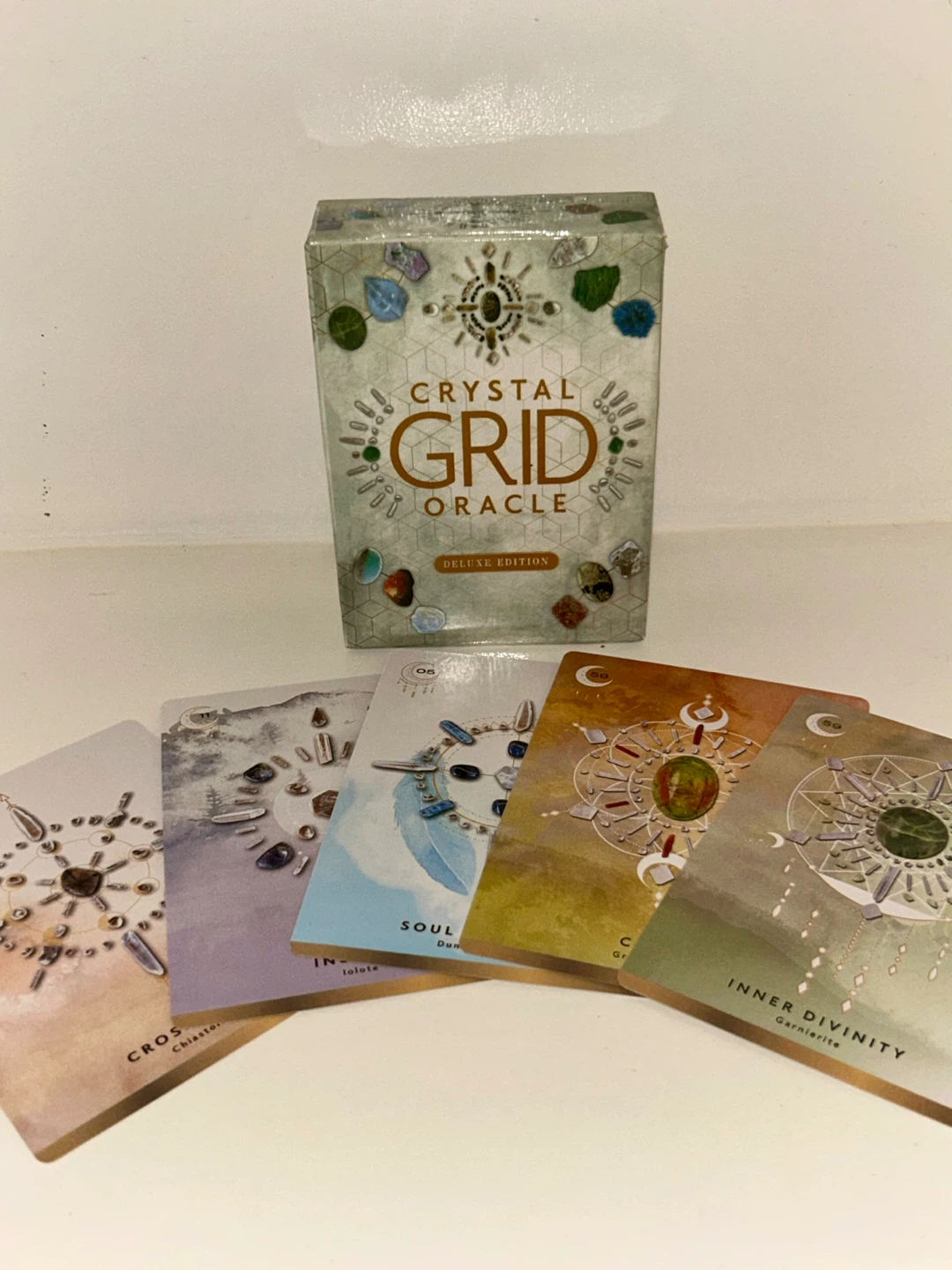 Crystal Grid Oracle Cards Deluxe Edition