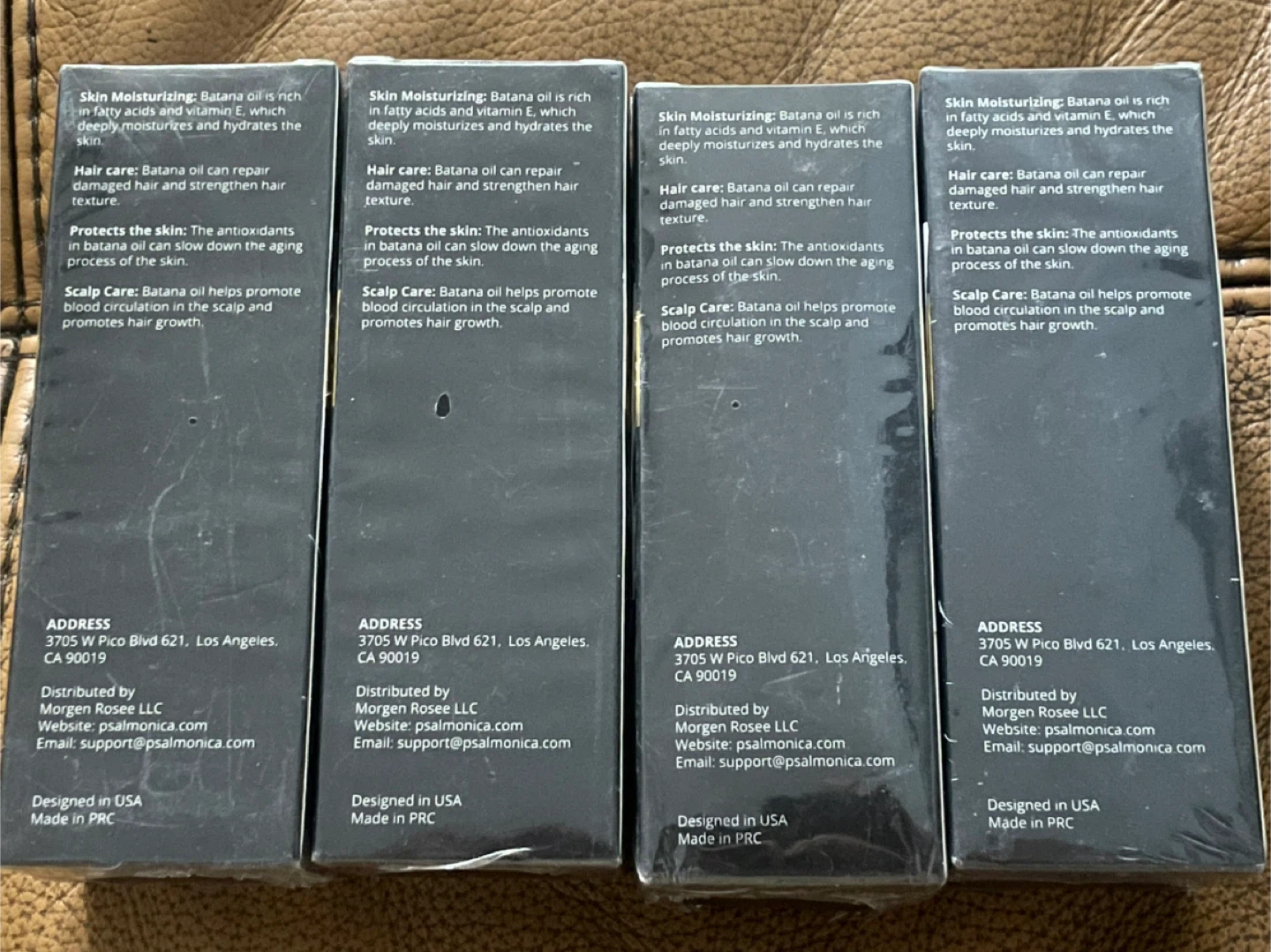 Psalmonica Hair Growth Batana Oil 4 Pack - 60ml Each - photo 2
