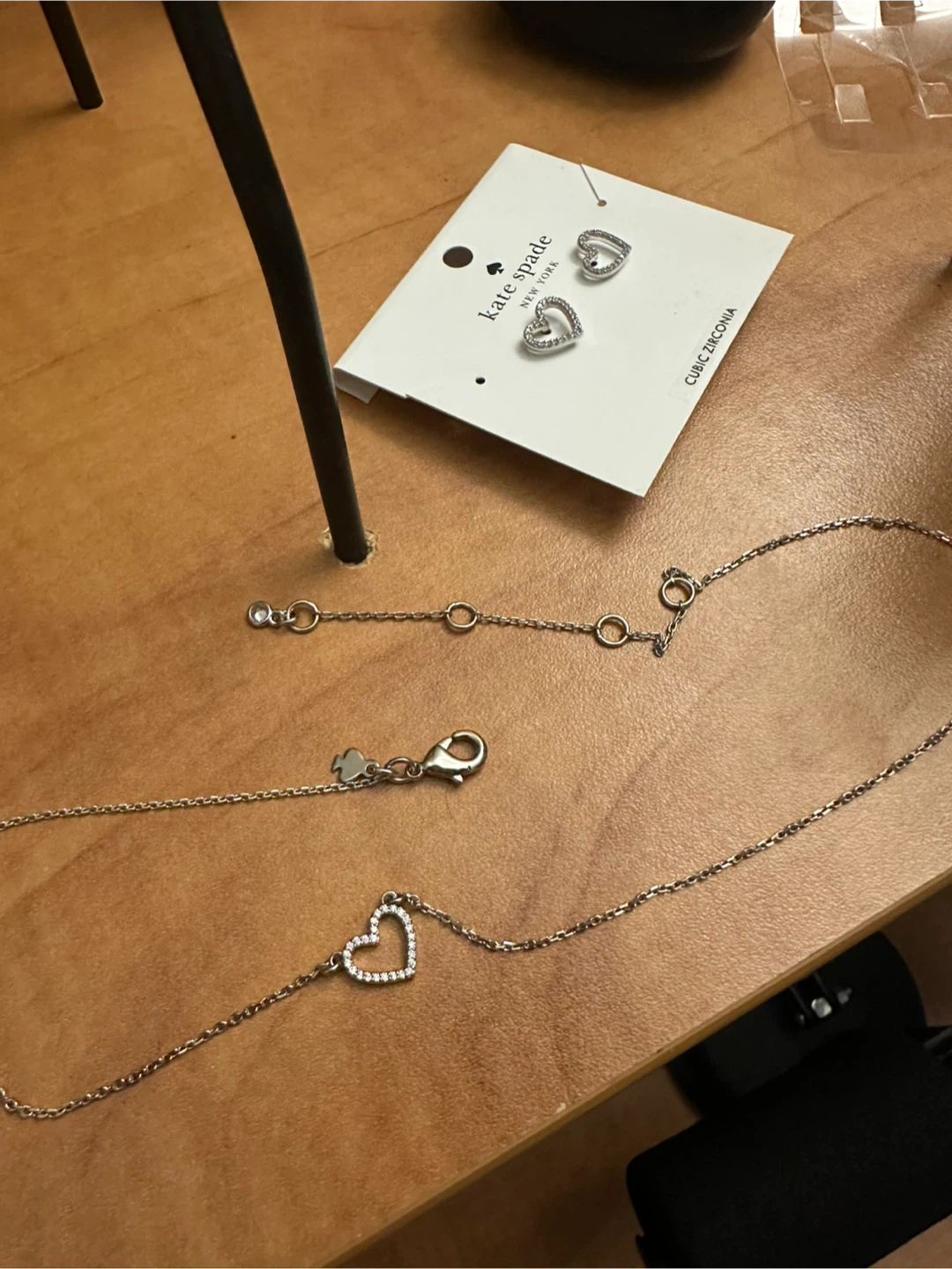 Brand New Kate Spade Earrings and necklace  ($160 value) - photo 4