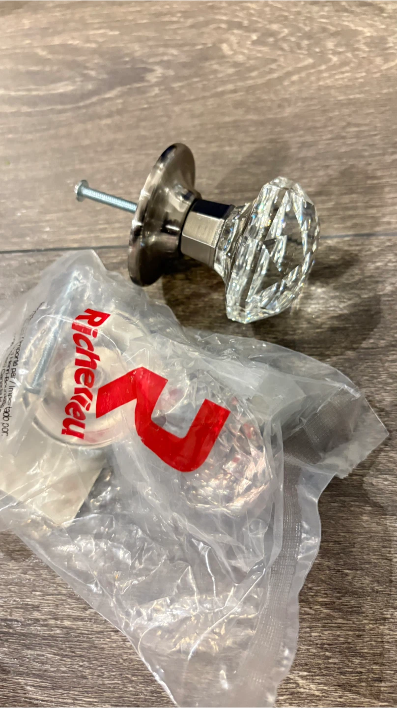 Set of two Richerlink Crystal Glass Door Knob - photo 4