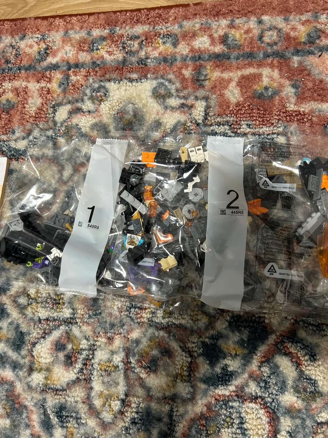 LEGO Ninjago Cole's Mission Mech Building Set 71854 - photo 3