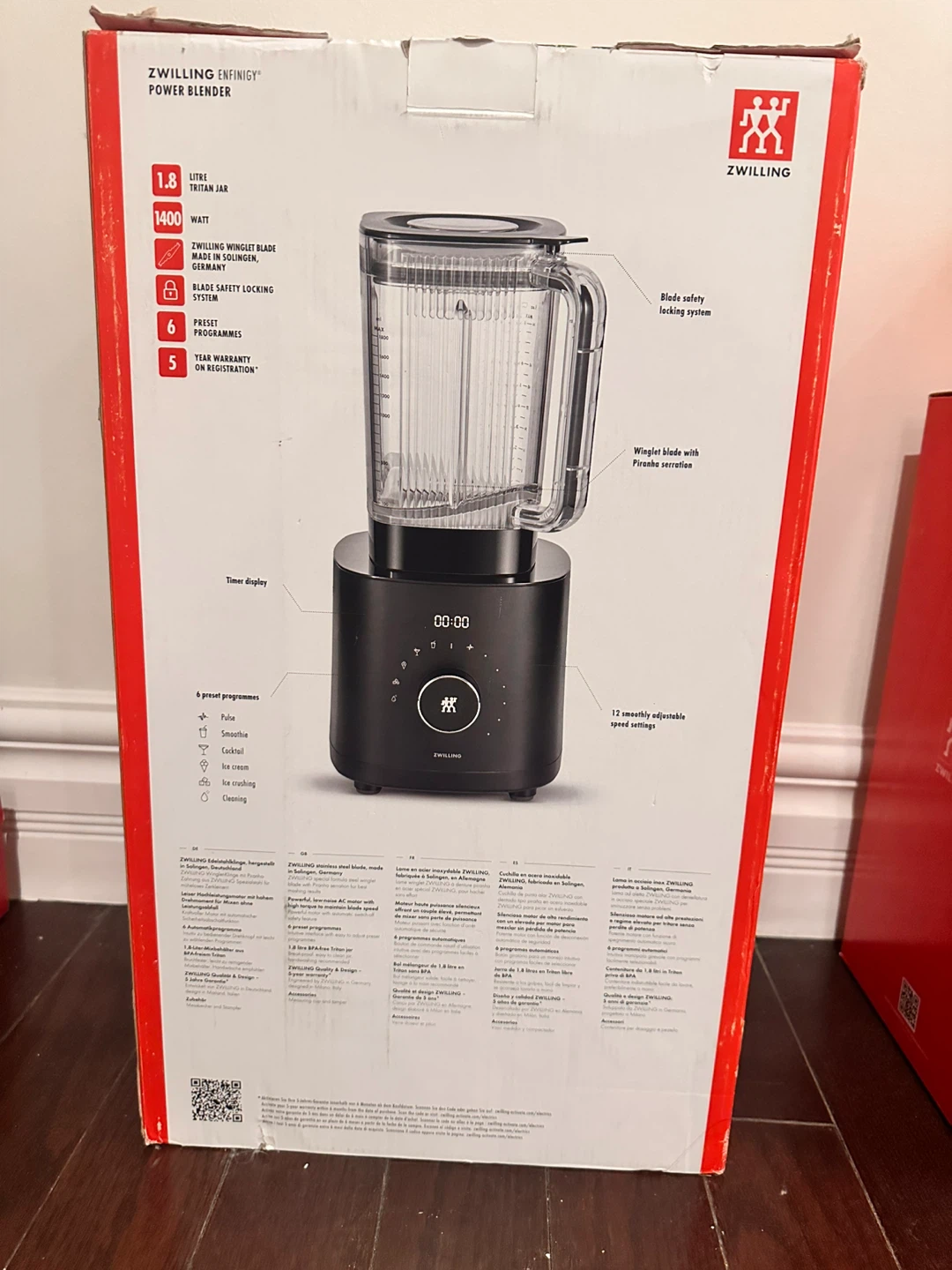 Zwilling ENFINIGY Power Blender - Black