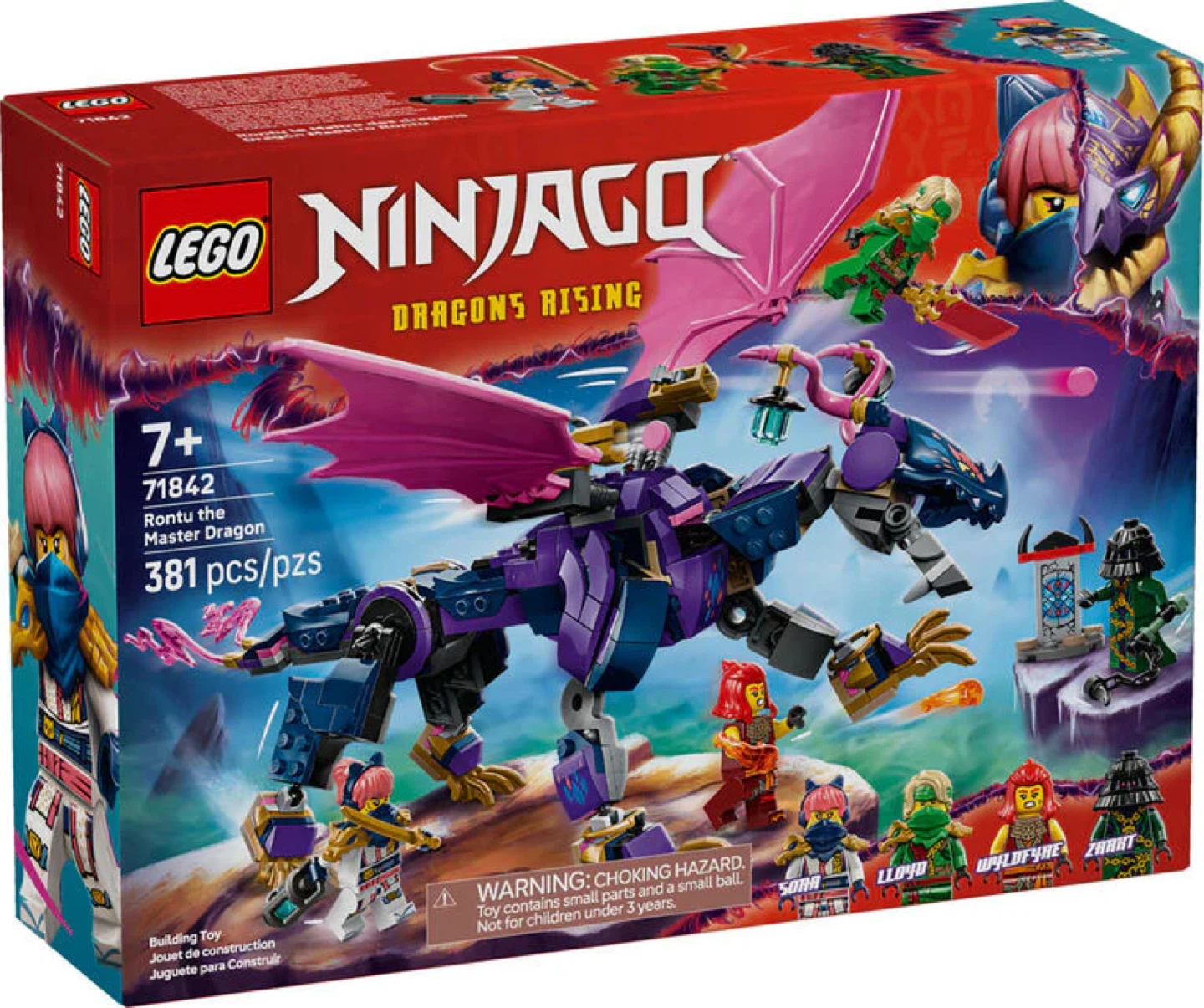 LEGO Ninjago Rontu the Master Dragon Building Set 71842