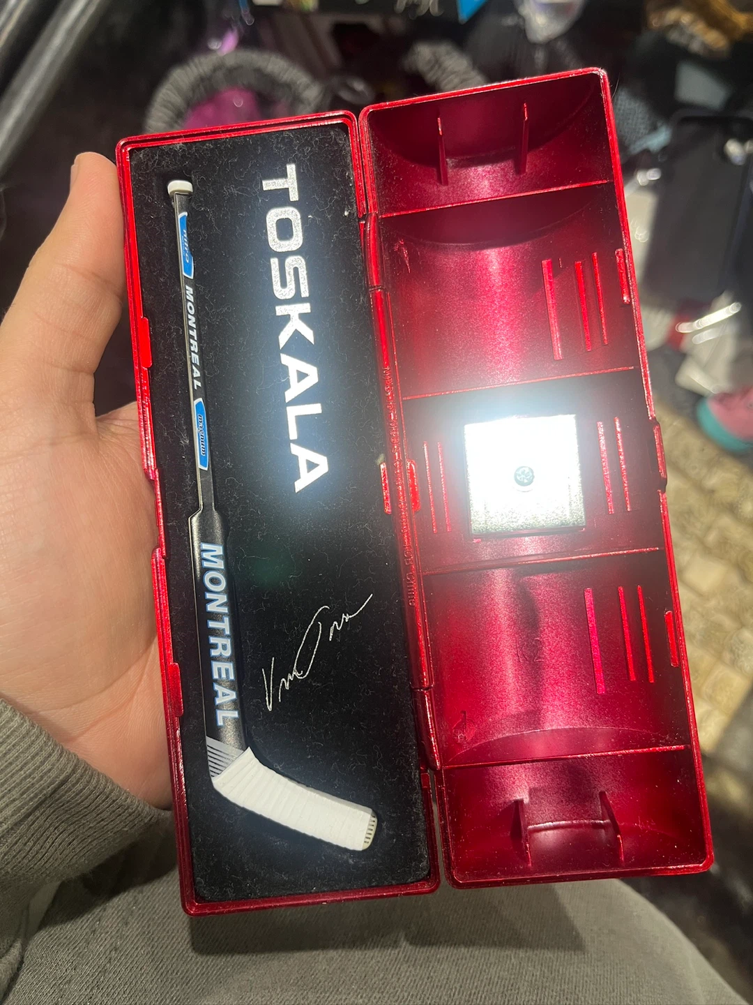 Toskala Montreal Star Sticks Hockey Mini Stick Replica