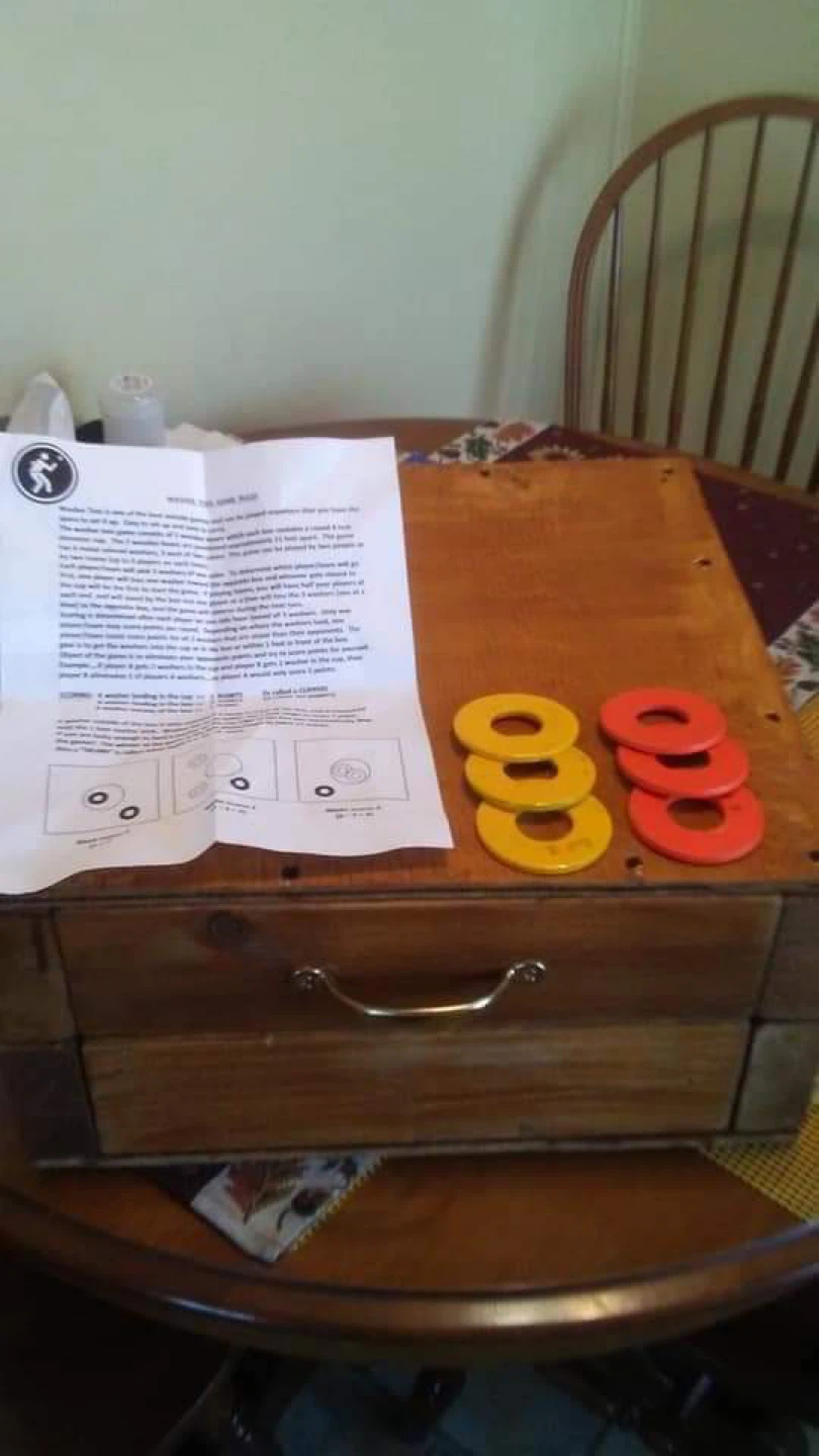 Wooden WasherToss Game Set $50 - photo 4