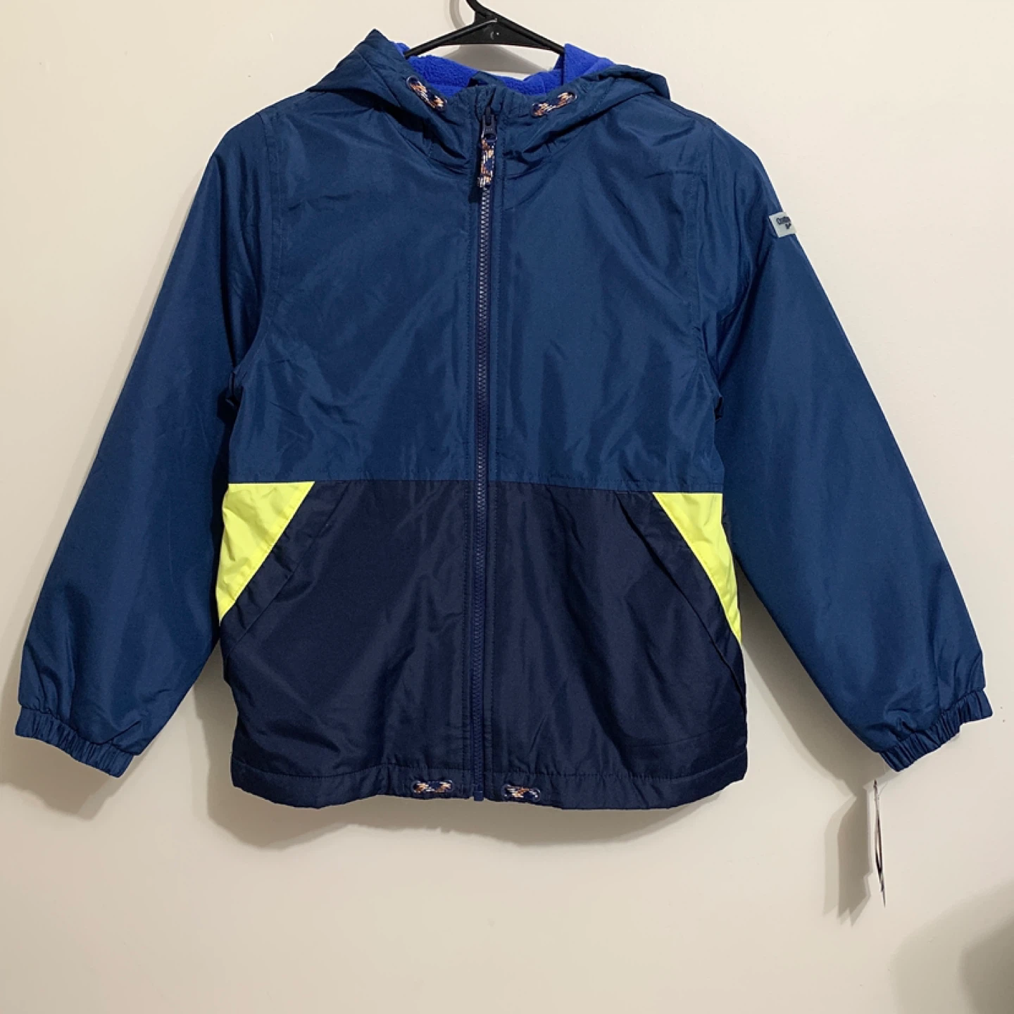 Kids Spring Coat Water Resistant Fleece Lined Rain Coat/Jacket - photo 2