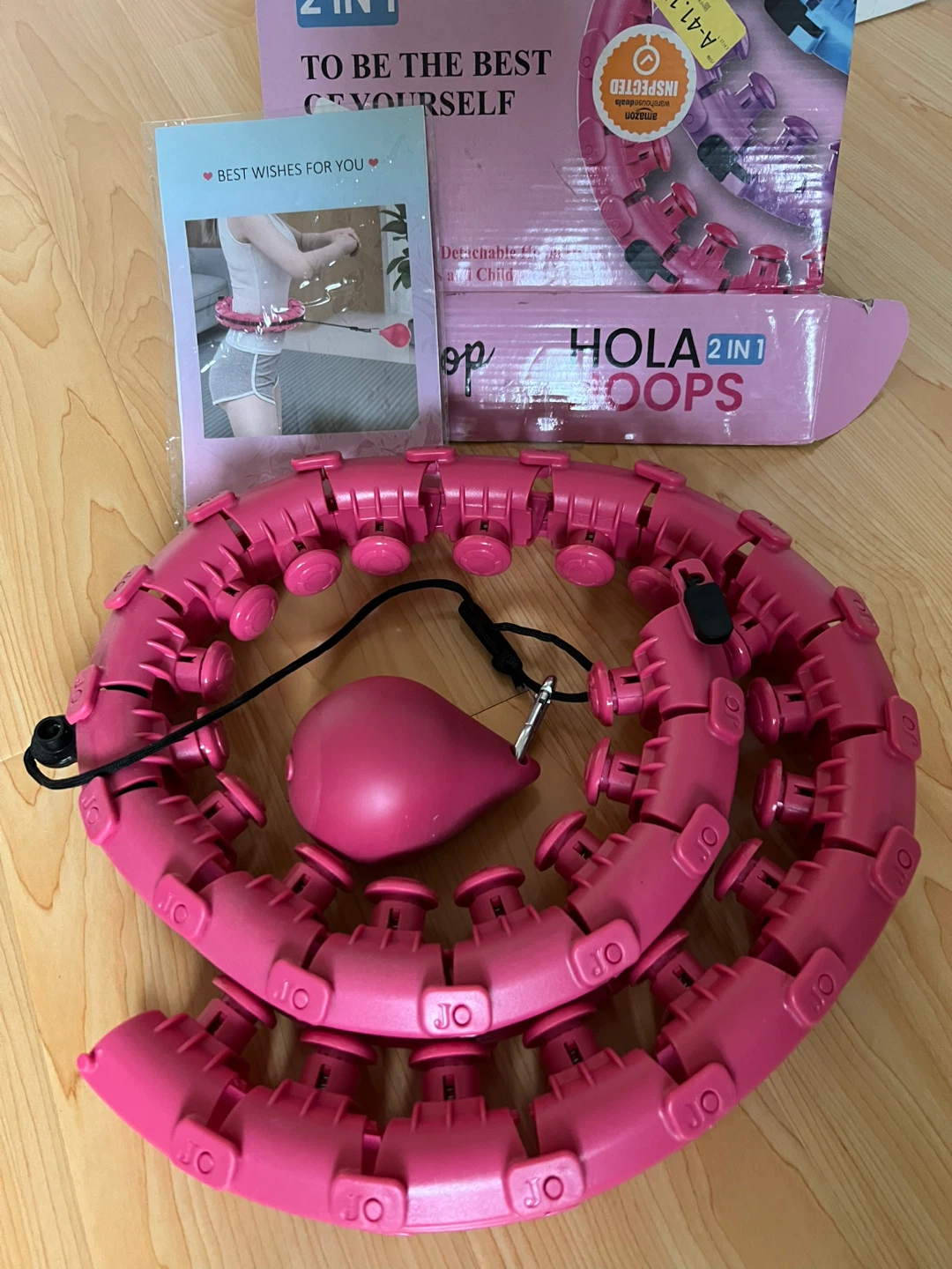 HOLA 2-in-1 Smart Hula Hoop - photo 2