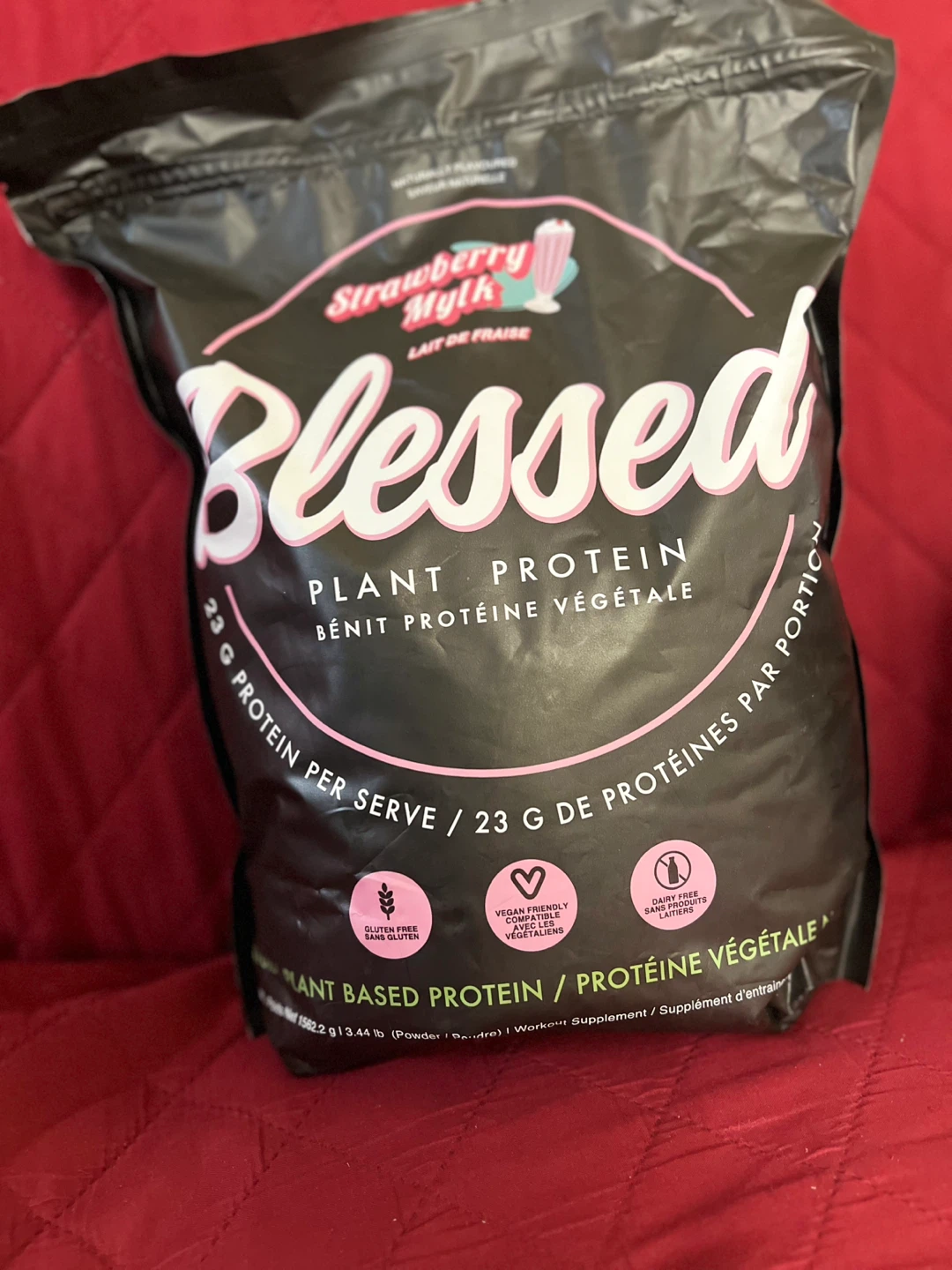 Blessed Plant Protein - Strawberry Myth