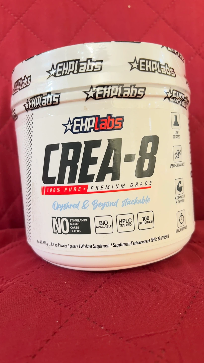 EHP Labs CREA-8 100% Pure Premium Grade Creatine Powder