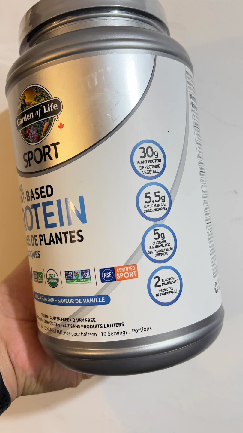 Garden of Life Sport Organic Plant-Based Protein Vanilla Flavour - photo 2