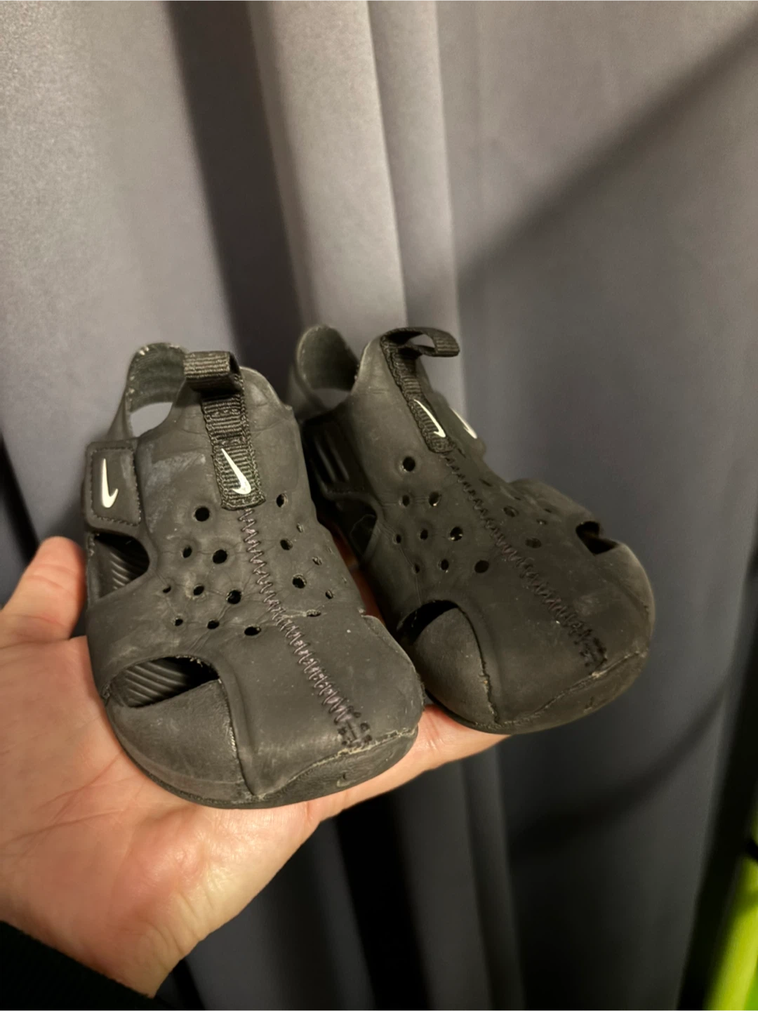 Nike Kids Water Shoes Sandals Black