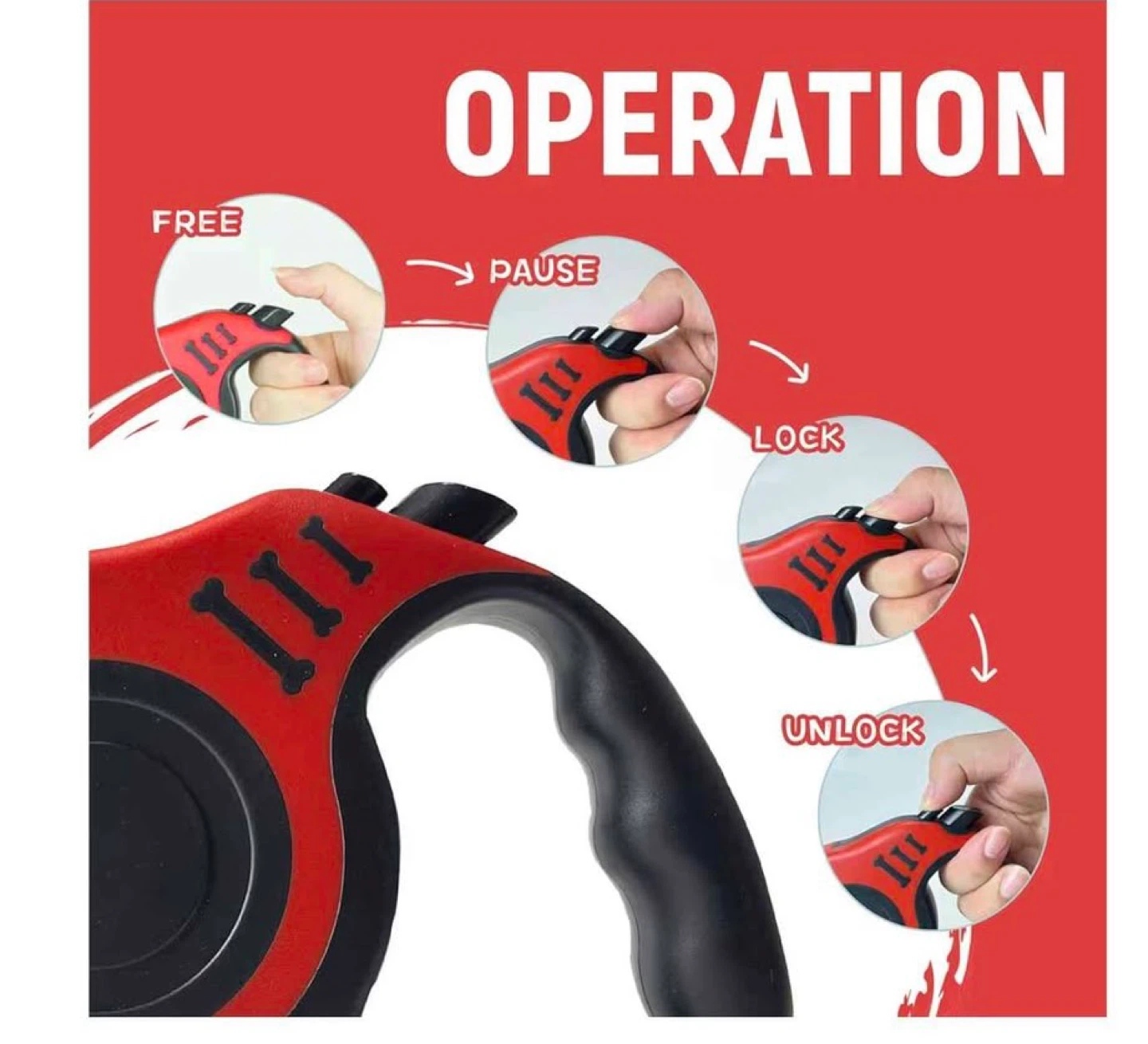 Retractable Dog Leash - photo 2