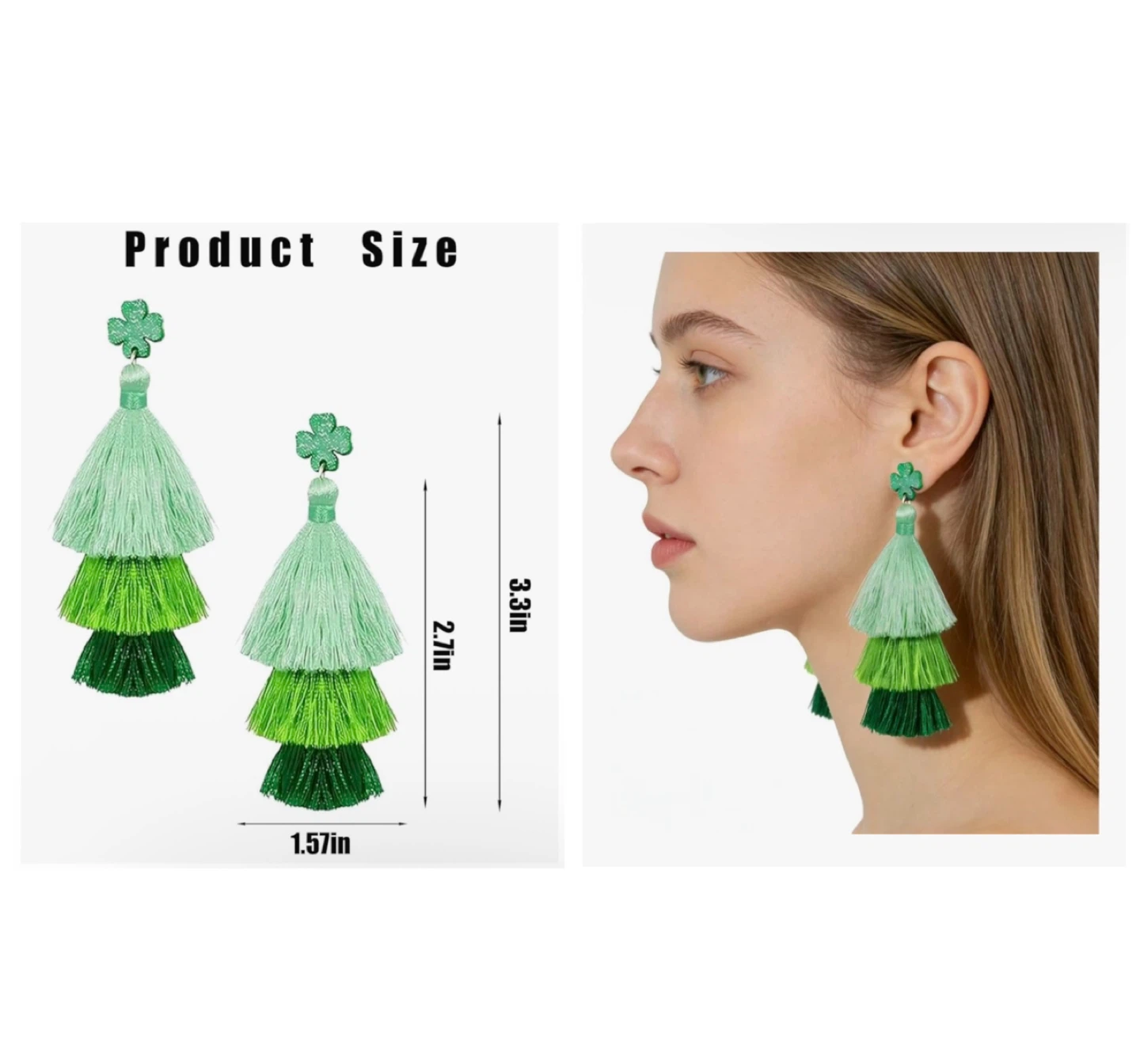 Brand new St Patricks Day Earrings for Women - photo 3