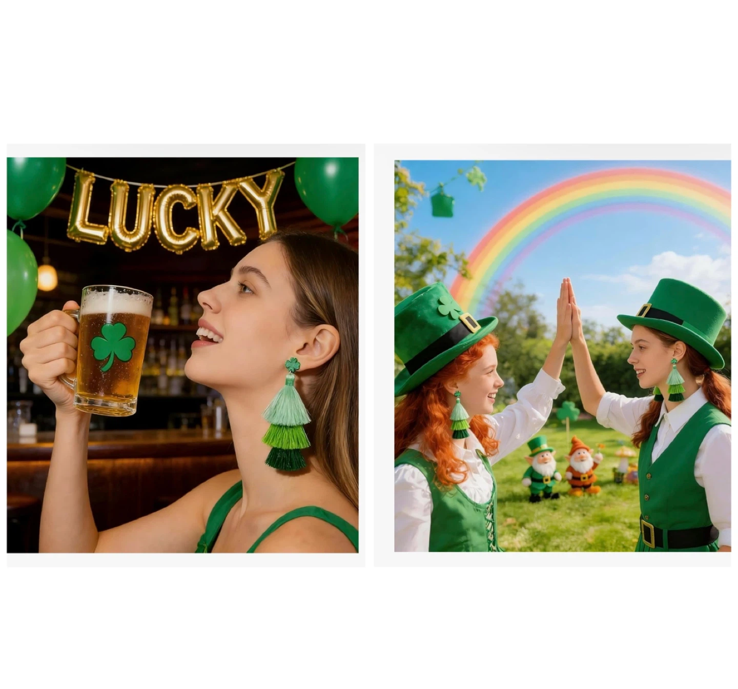 Brand new St Patricks Day Earrings for Women - photo 4