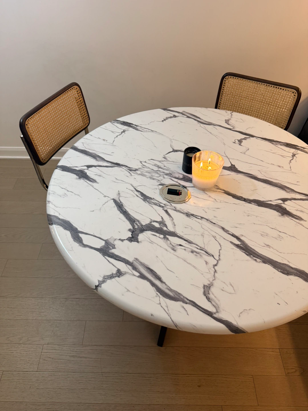 Round Marble Top Dining Table - photo 2