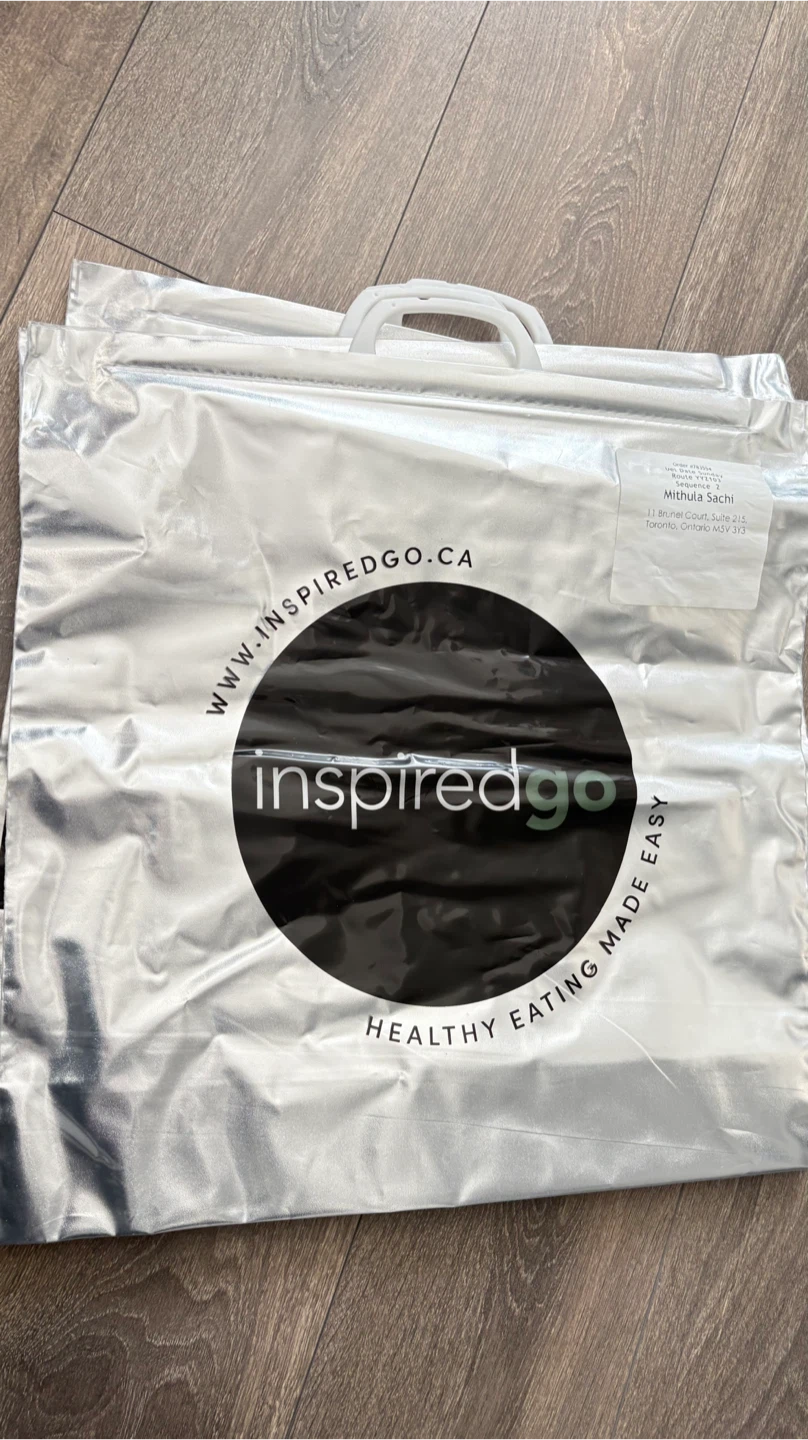 Set of four Inspired Go Reusable Meal Delivery Bags - photo 2
