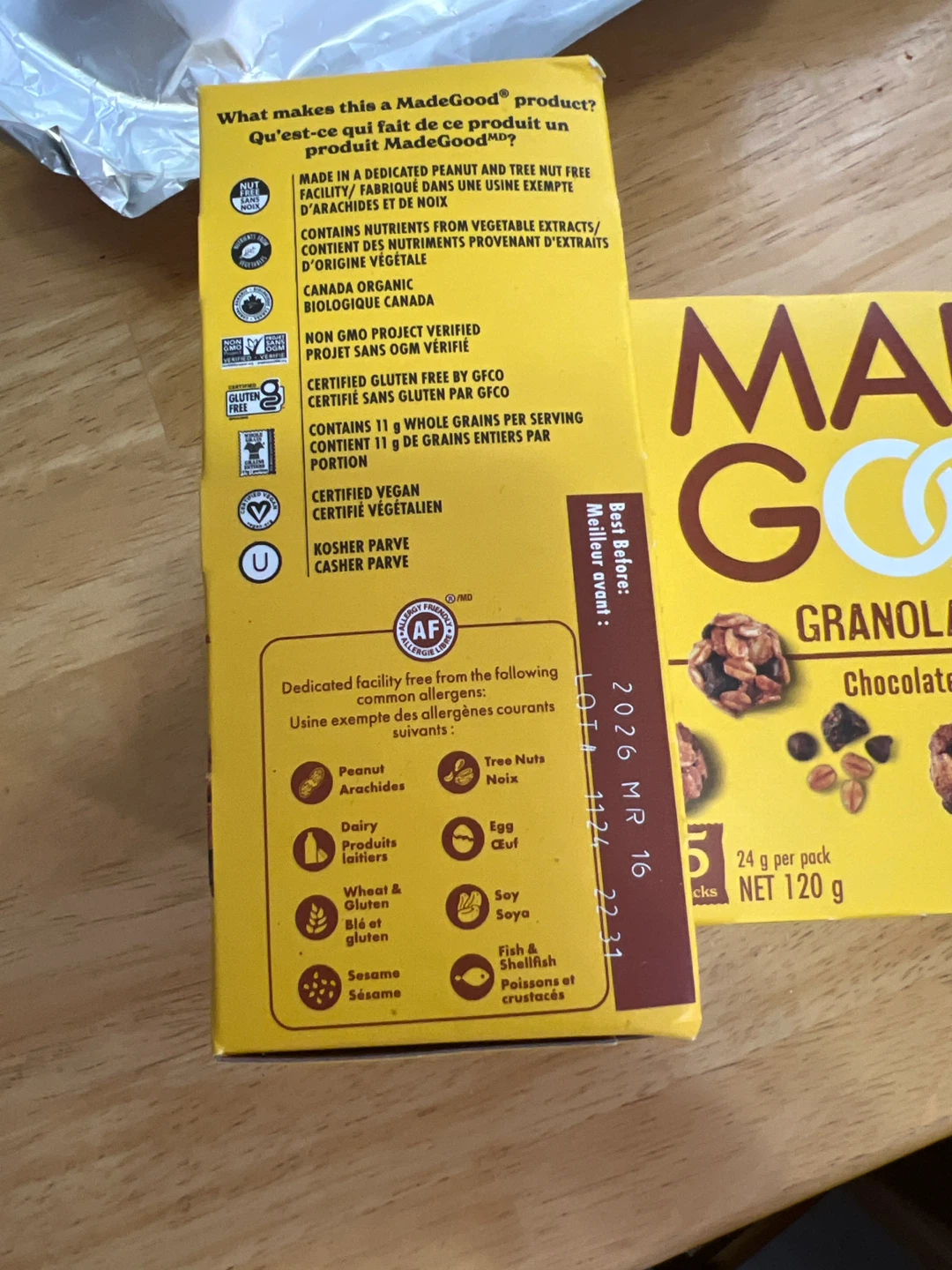 MadeGood Granola Minis Chocolate Banana (2 Boxes) - photo 2