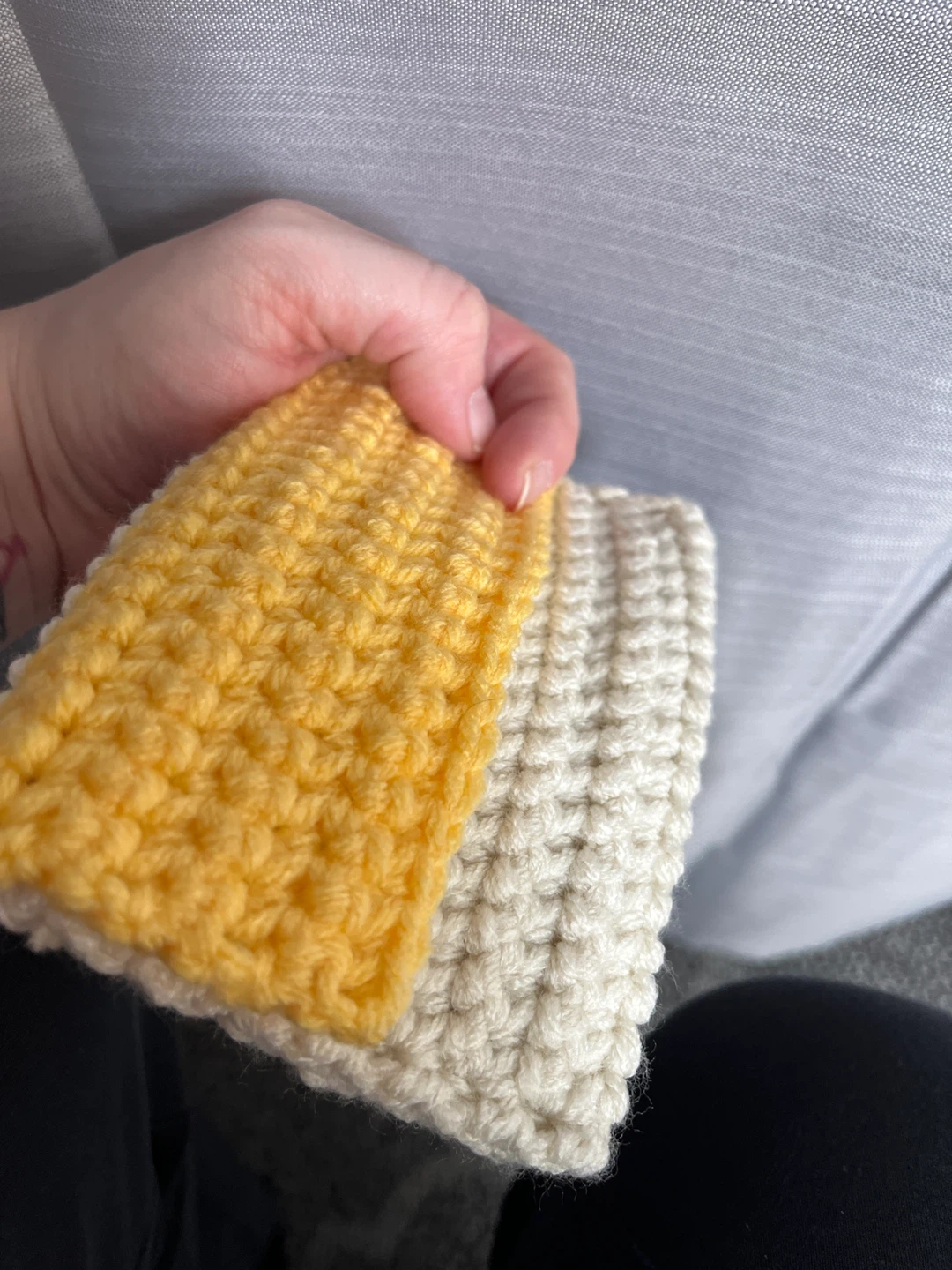 handmade mini pouch