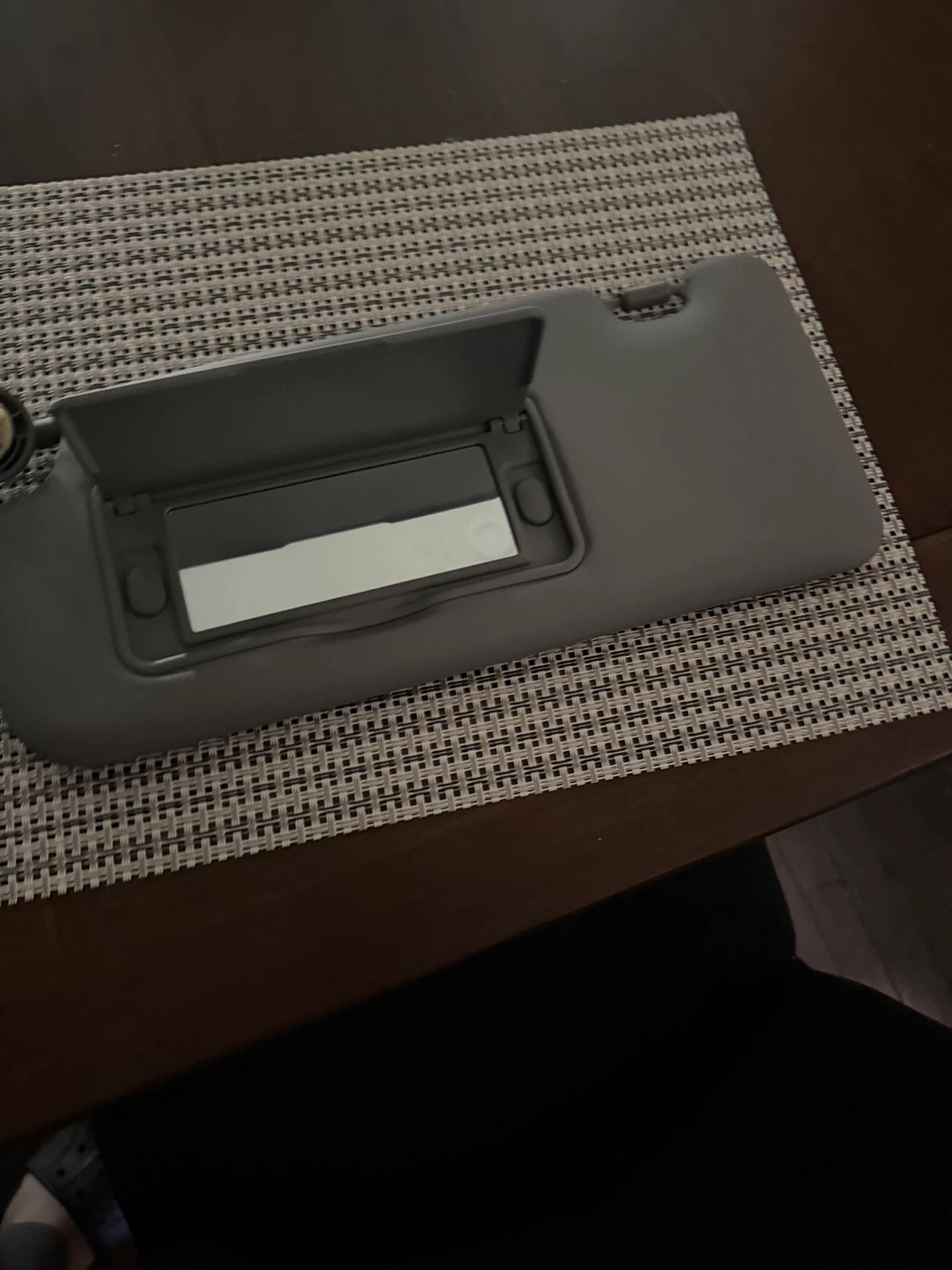 Grey Sun Visor with Mirror - photo 4