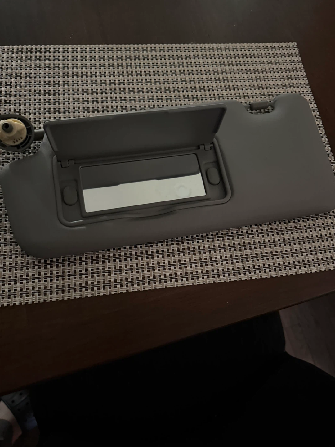Grey Sun Visor with Mirror - photo 5