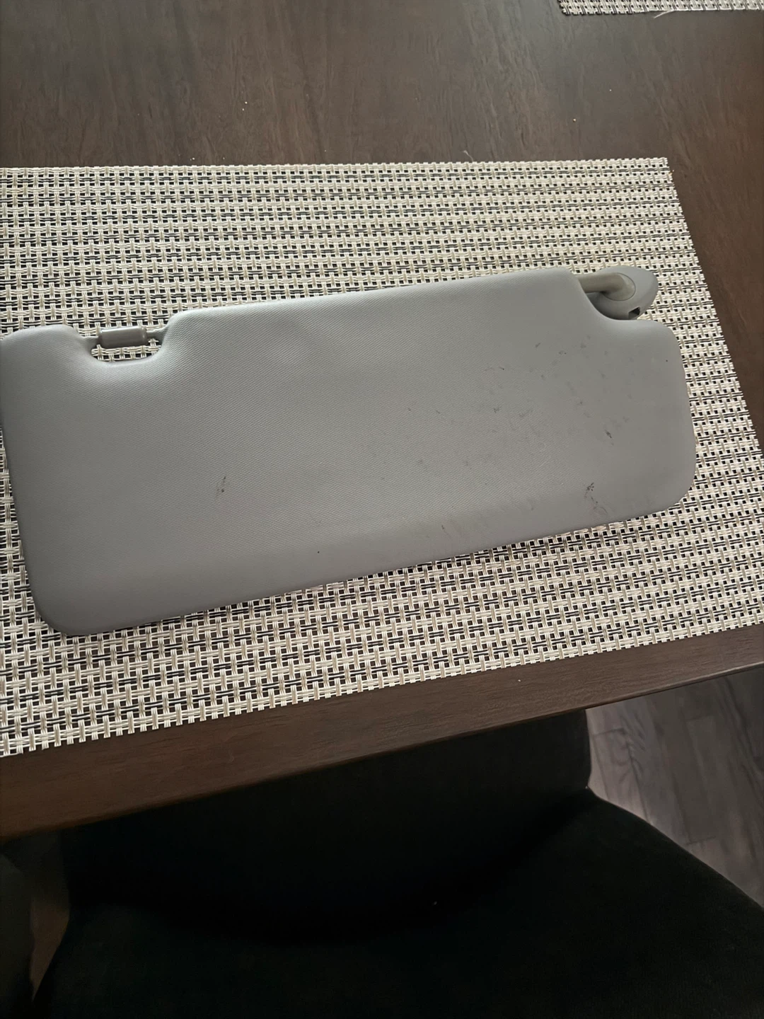 Grey Sun Visor with Mirror