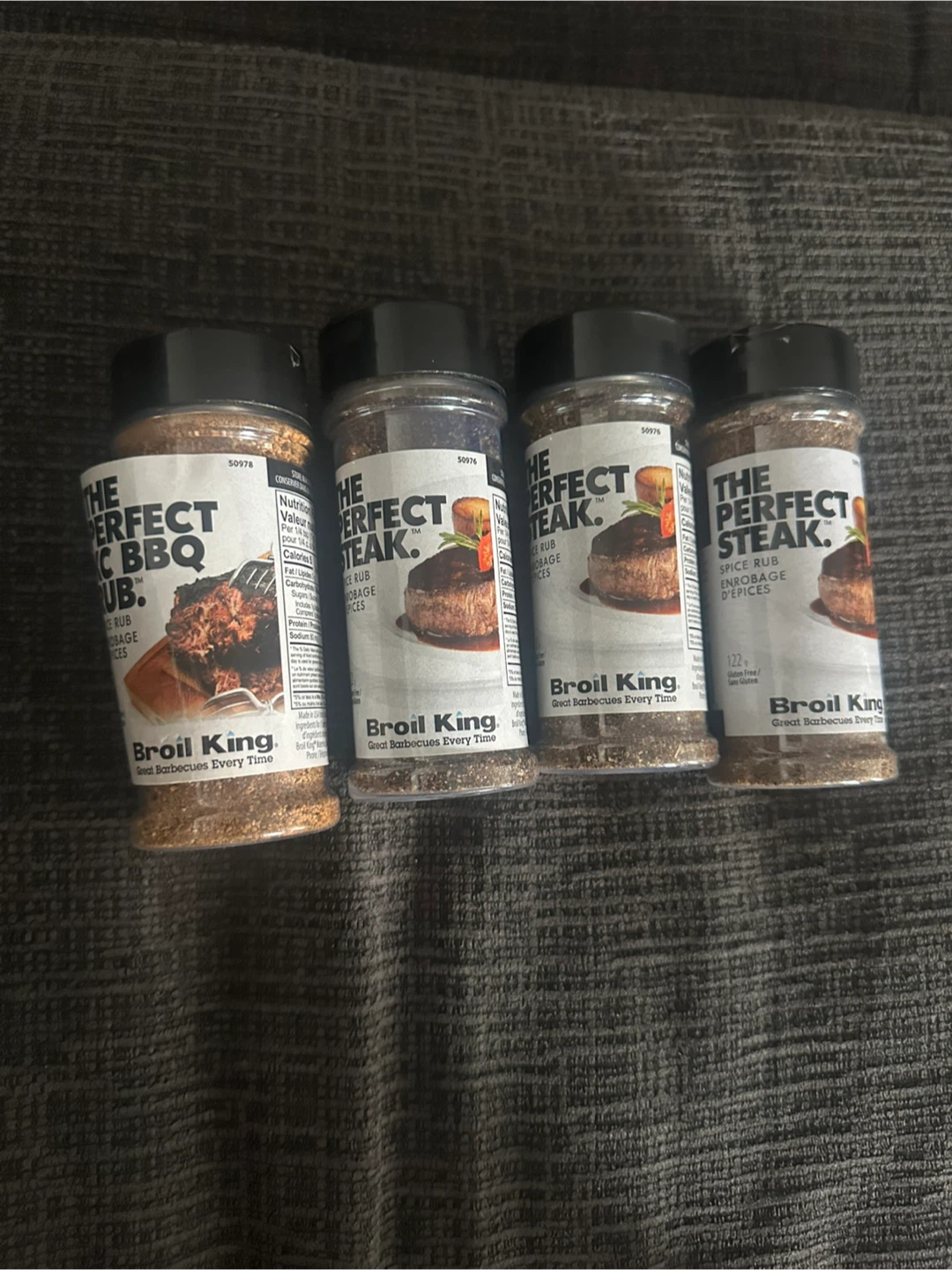 Broil King The Perfect Steak & BBQ Rubs (4 Pack)