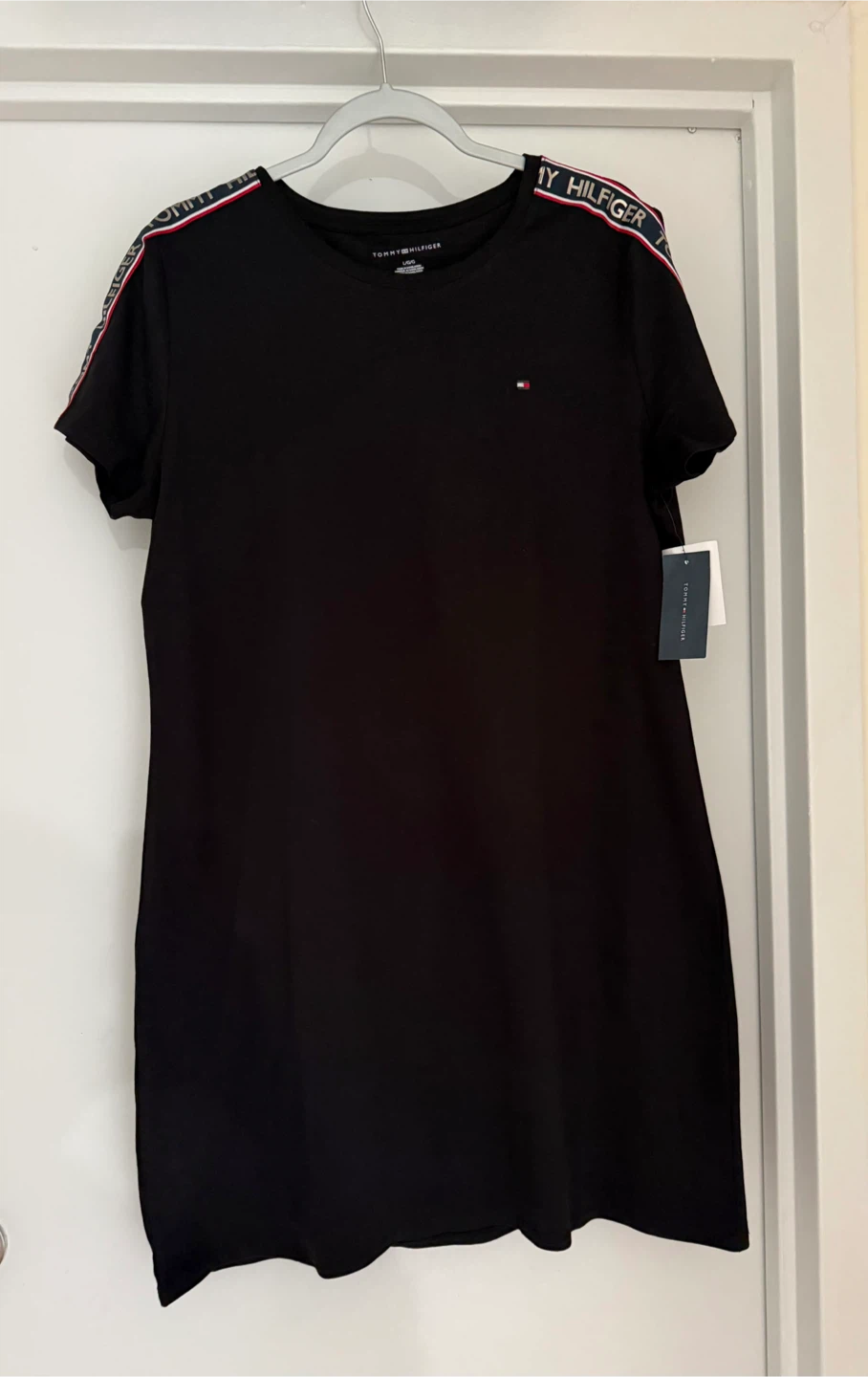 Tommy Hilfiger Black T-Shirt Dress