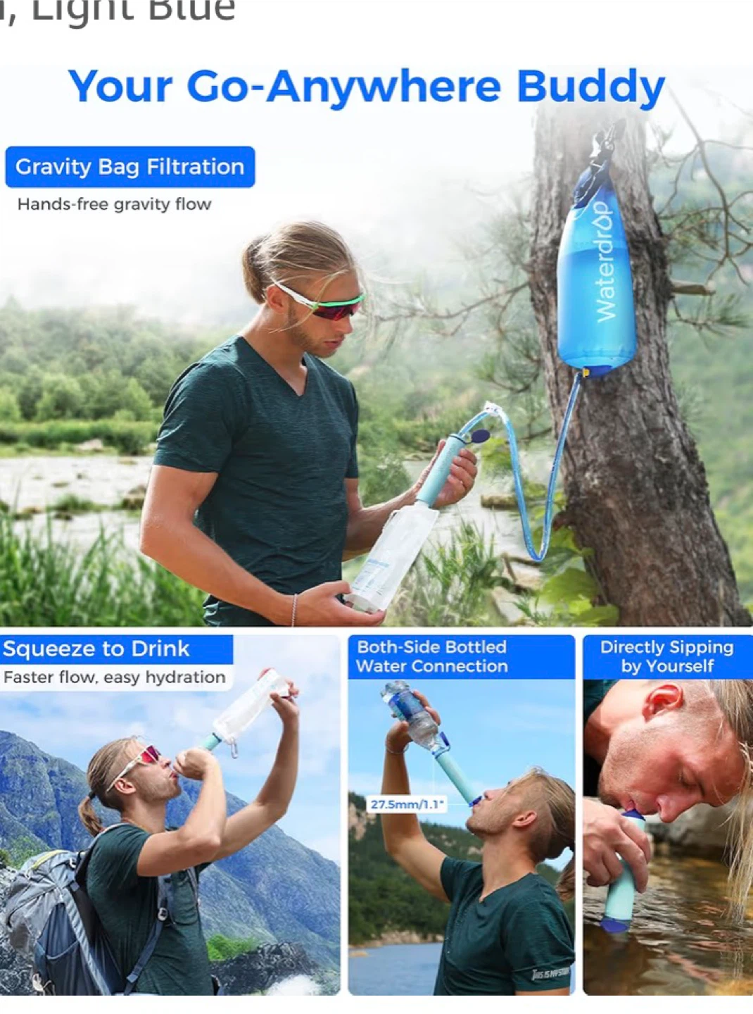Waterdrop Gravity Water Filter System - photo 3