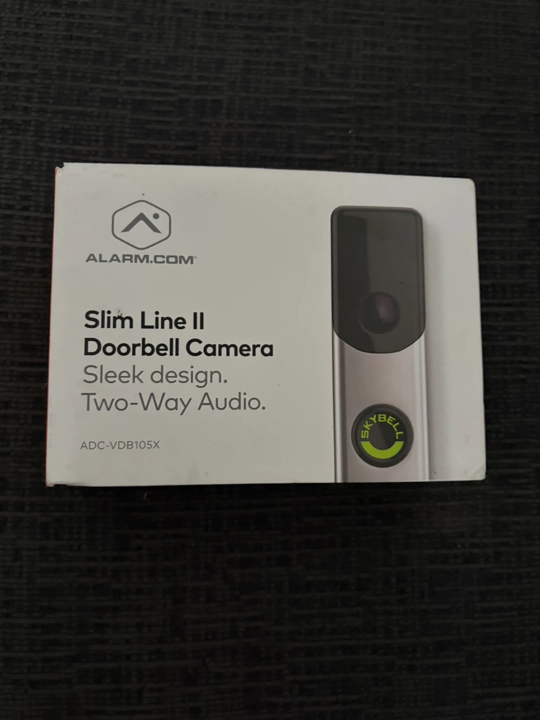 Alarm.com Slim Line II Doorbell Camera