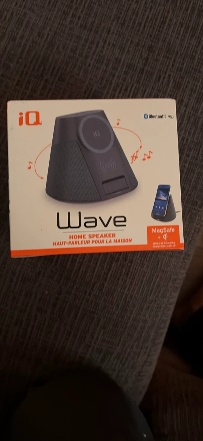 iQ Wave Home Speaker with MagSafe Wireless Charging - photo 2