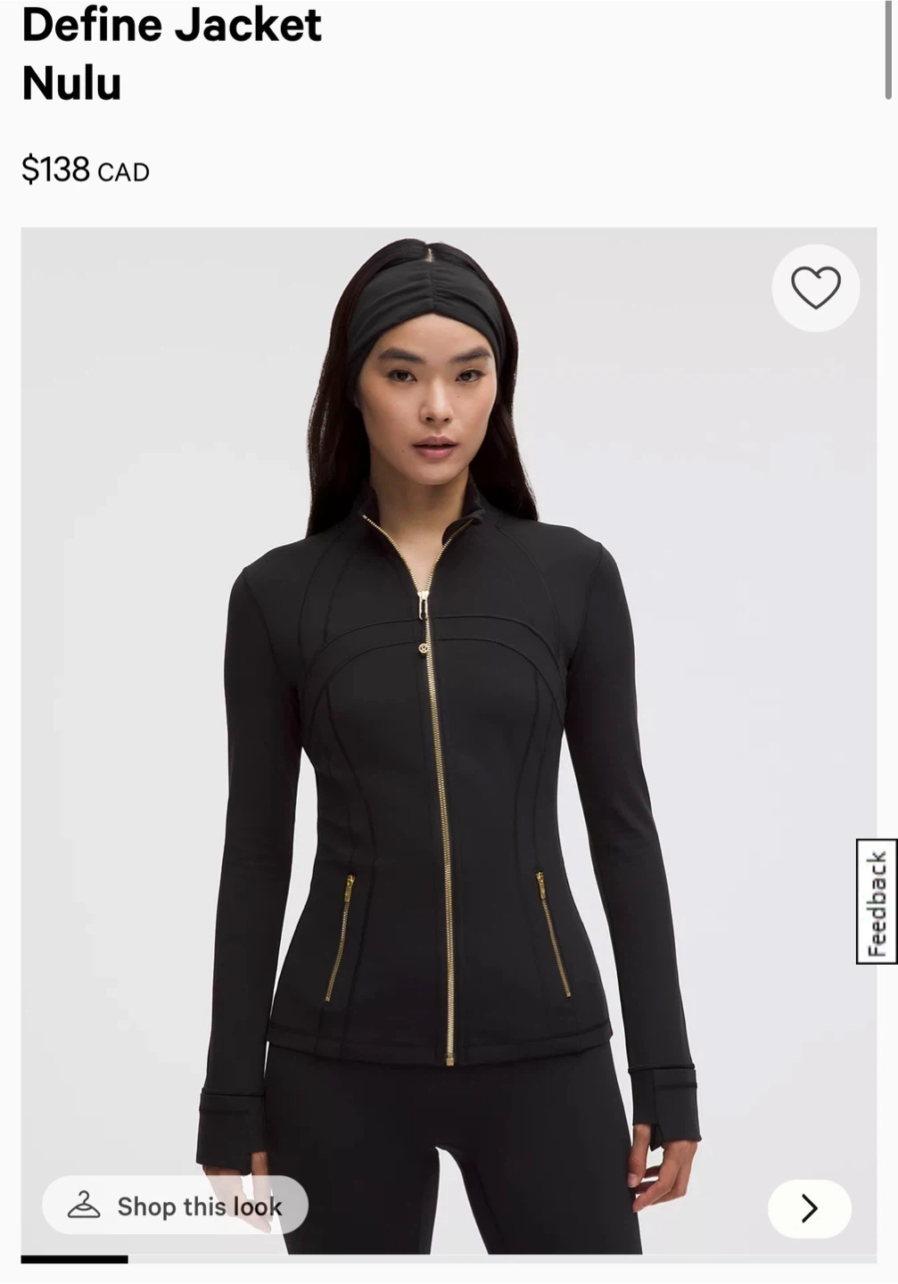 Lululemon Define Jacket Nulu Black - photo 3