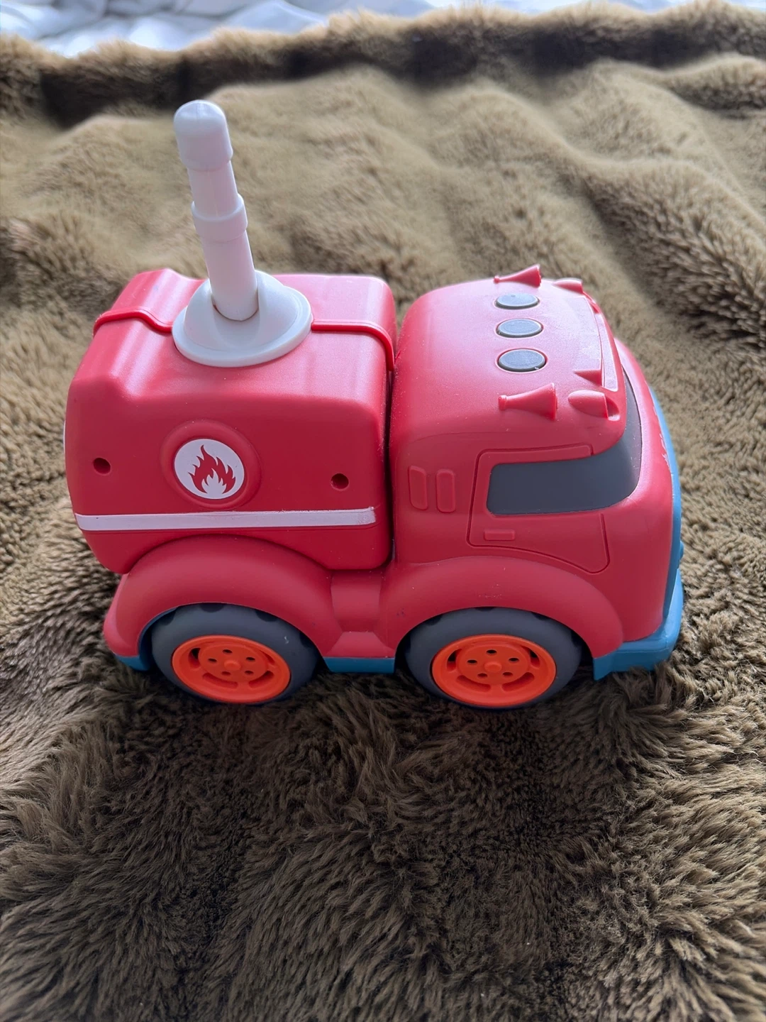 Red toy fire truck
