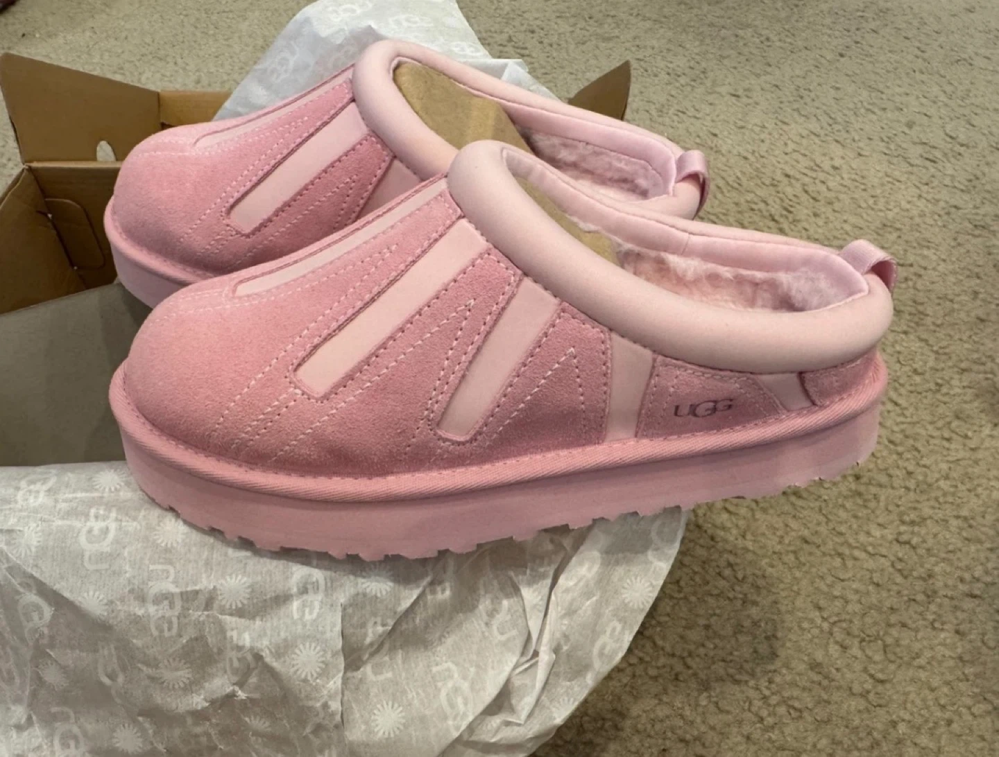 pink tasman ugg sunwave collab