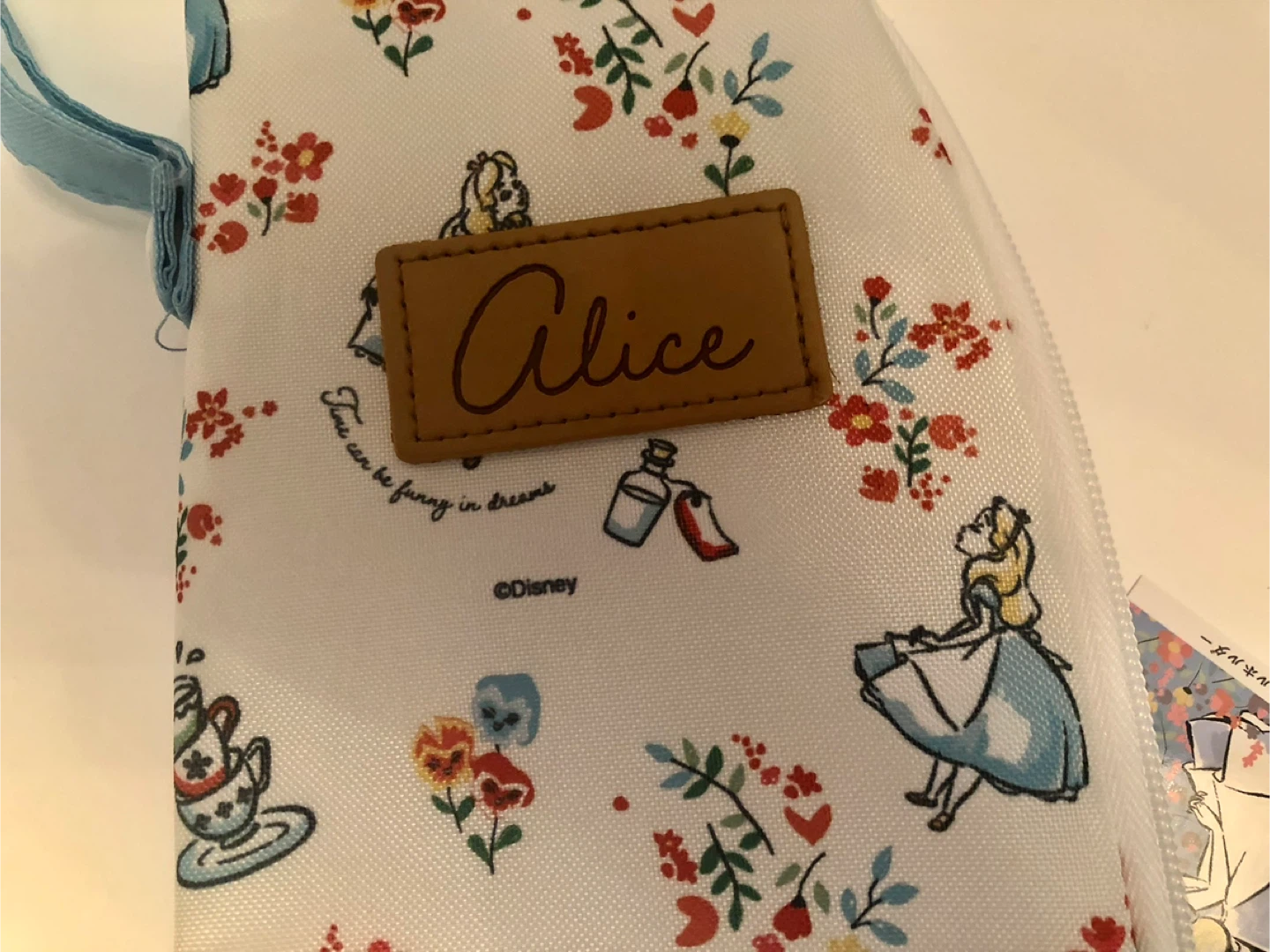 Disney Alice in Wonderland Insulated Bottle Holder Bag