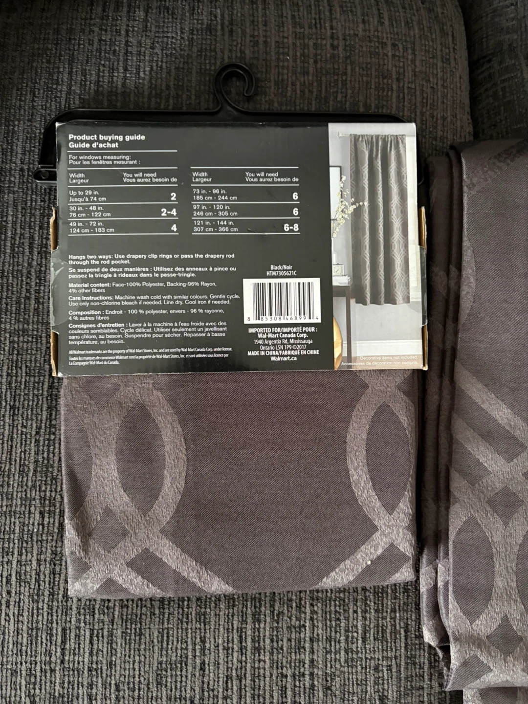 HomeTrends Zana Trellis Room Darkening Curtain Panel - photo 4