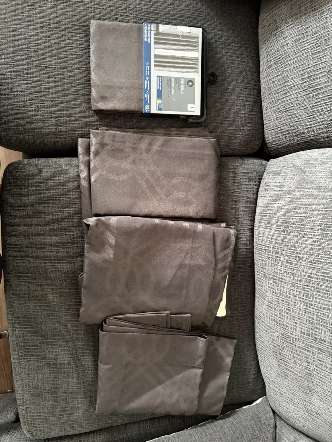 HomeTrends Zana Trellis Room Darkening Curtain Panel - photo 3