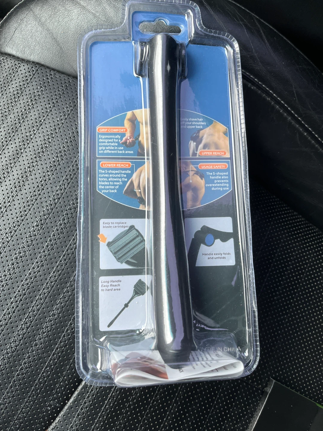 Back & Body Shaver with Long Handle - photo 2