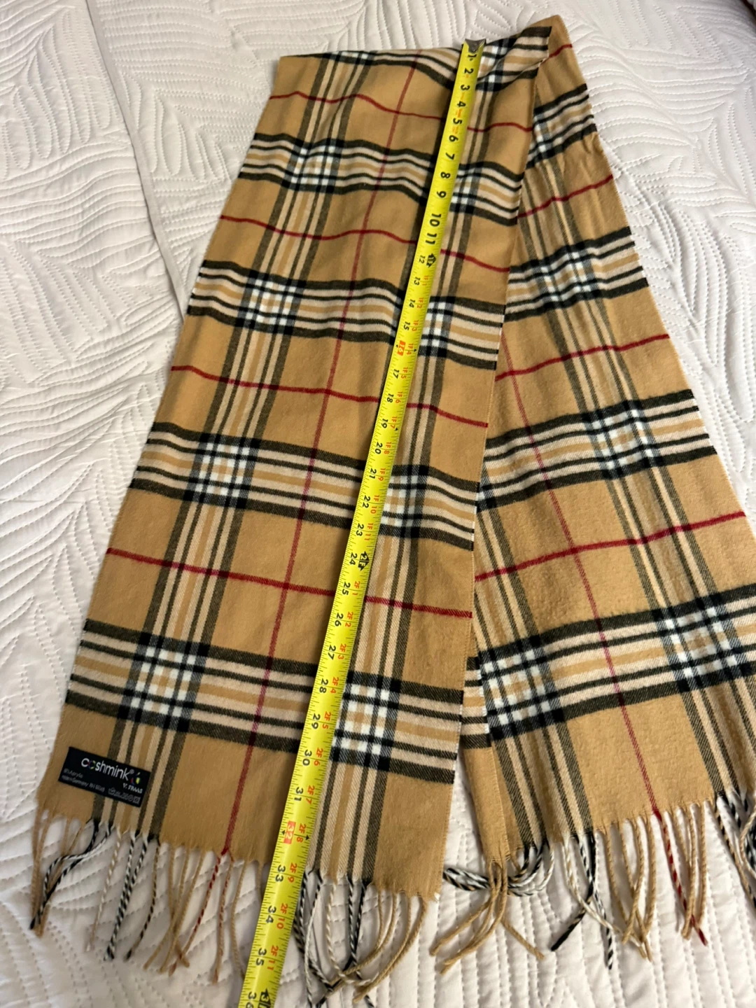 Coshmink Plaid Scarf 100% Acrylic Made in Germany - photo 5
