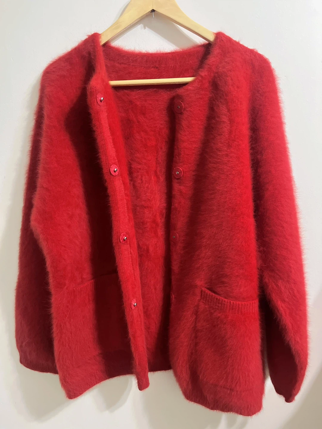 Red Fox Cardigan with Scarf - photo 4