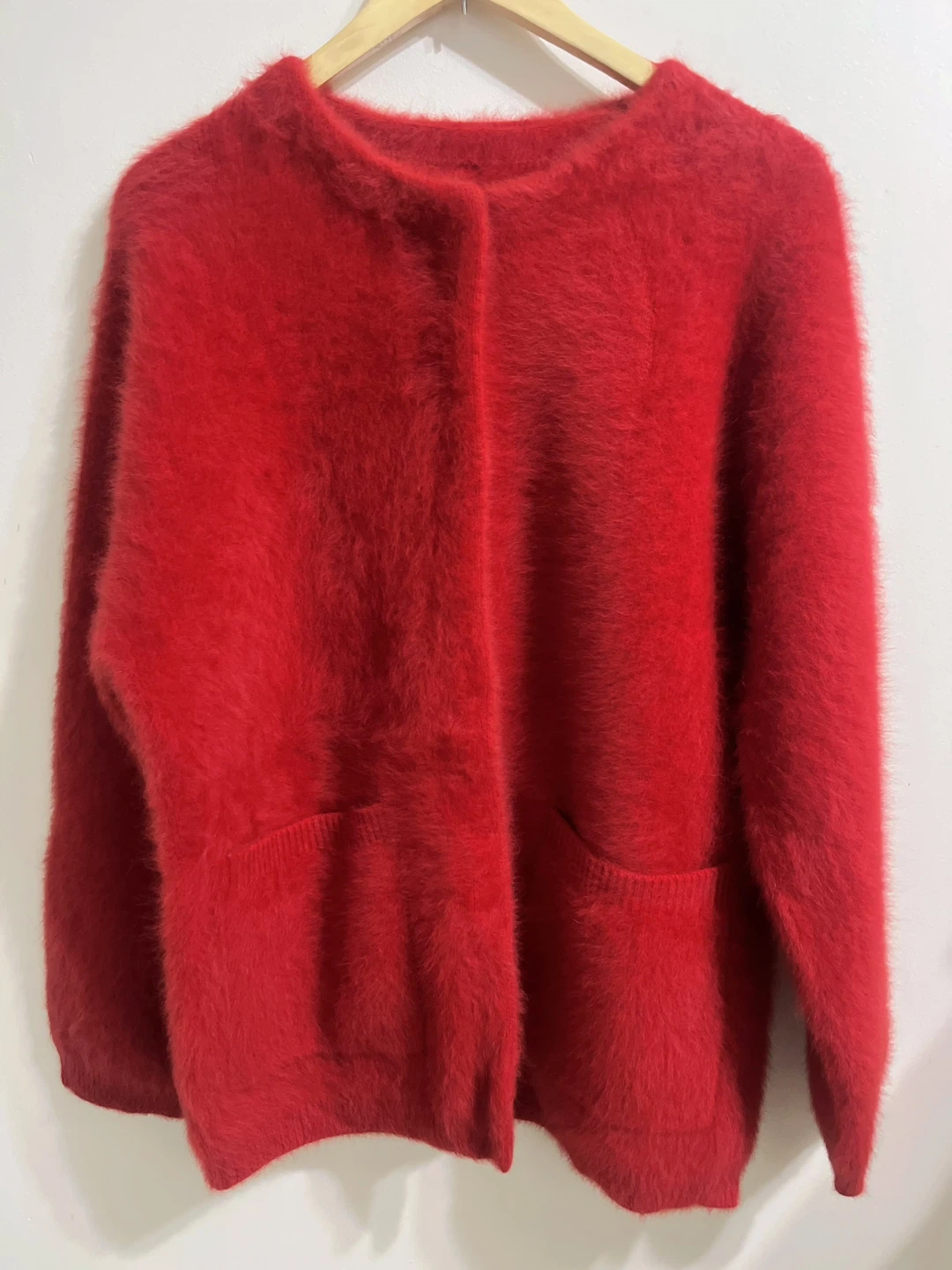 Red Fox Cardigan with Scarf - photo 3