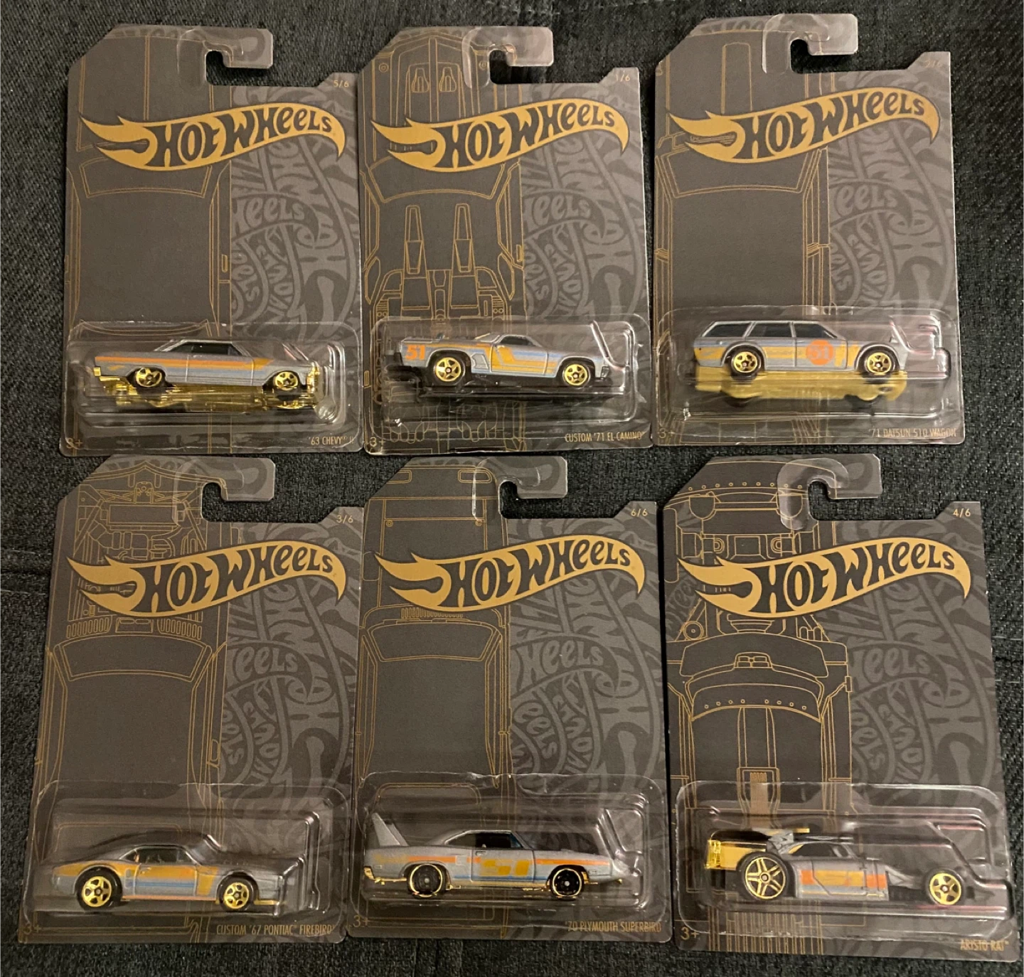 Hot Wheels Collectors Series Diecast Cars - Set of 6 - photo 2