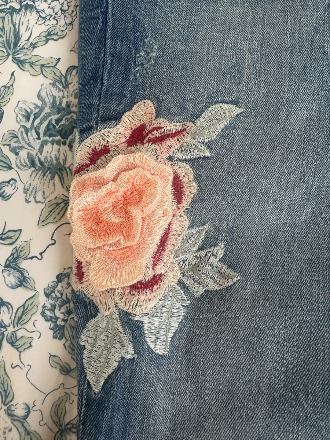 Embroidered Jeans - Size 29 - photo 2