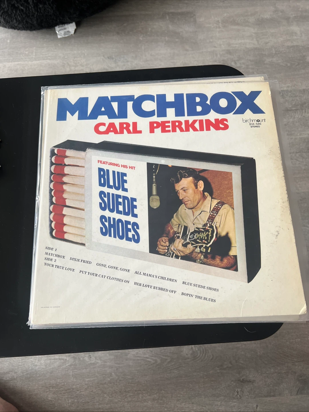 Carl Perkins Matchbox Vinyl Record