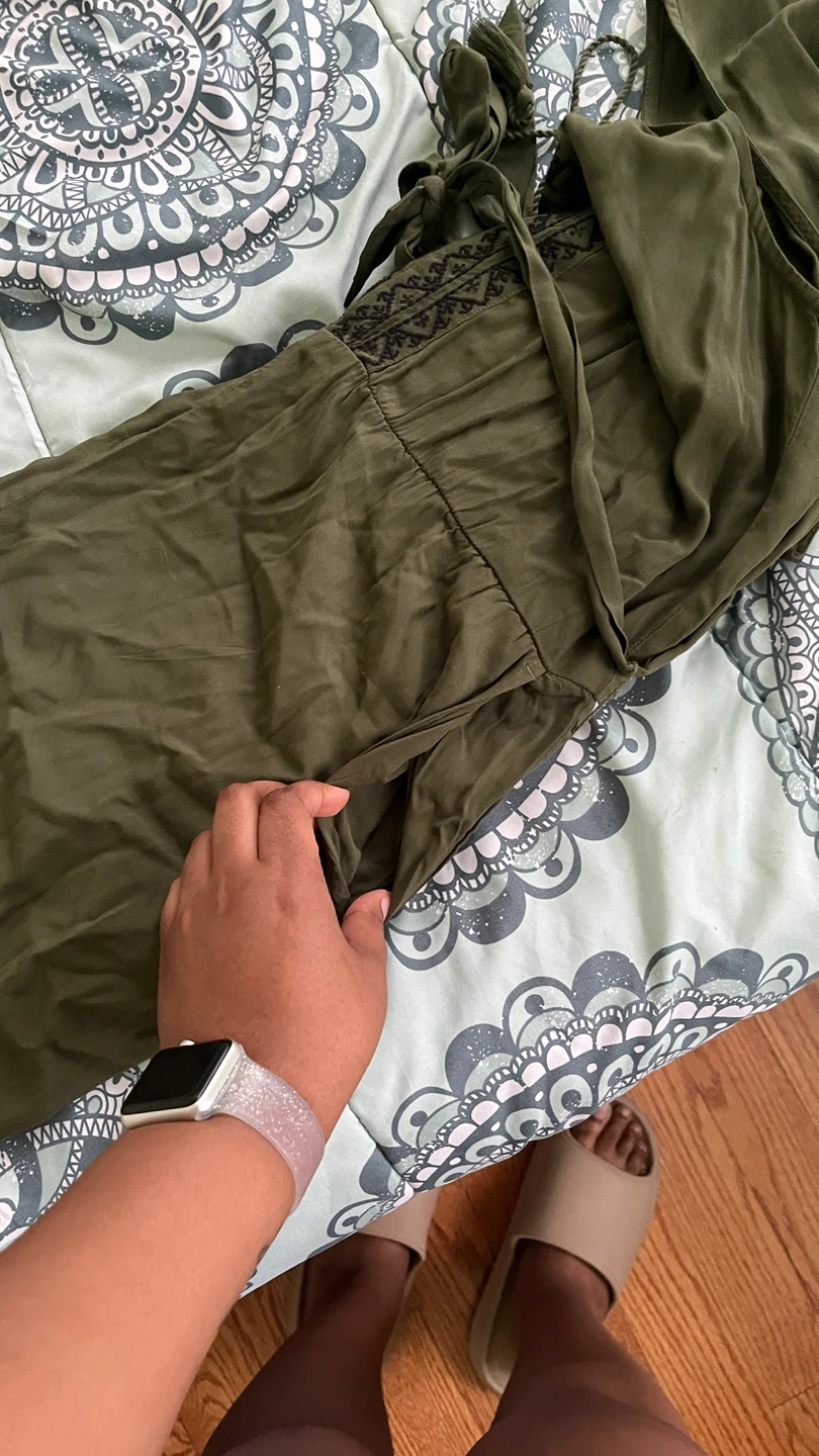 Old Navy Olive Green Jumpsuit Size M - photo 5