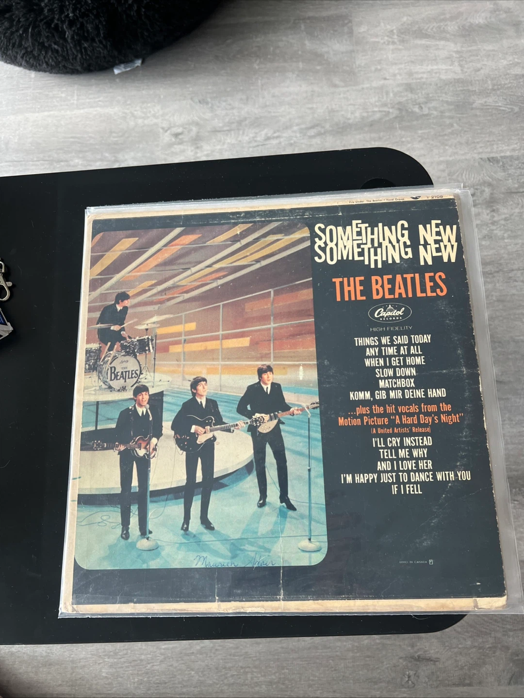 The Beatles Something New Vinyl Record