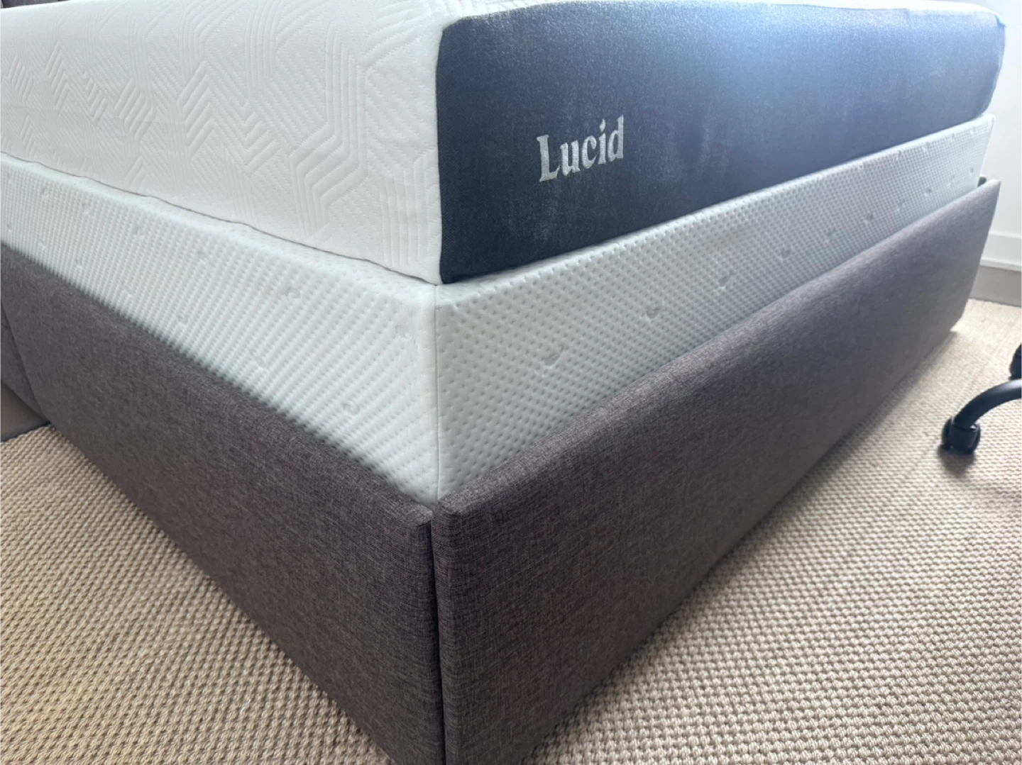 Lucid Mattress with Storage Bed Frame - photo 3