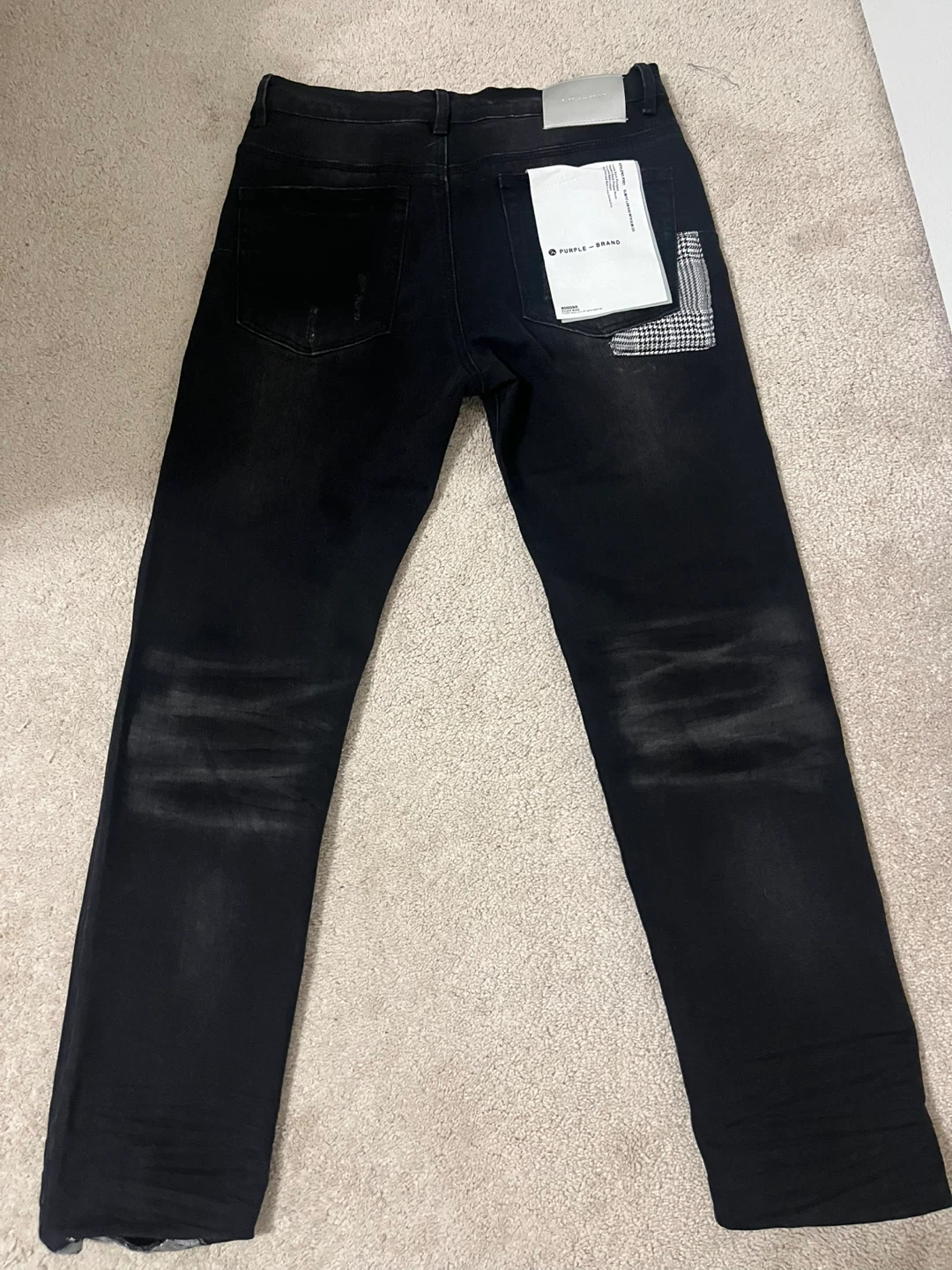 PURPLE jeans 2 pairs  (READ DESCRIPTION) - photo 2