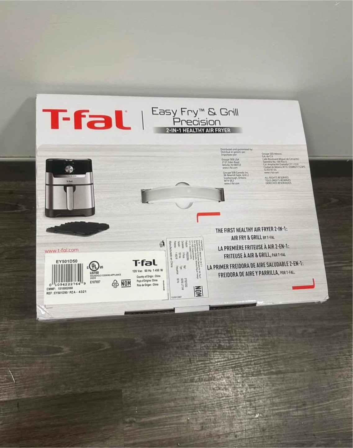 T-fal Easy Fry & Grill Precision Air Fryer - photo 3