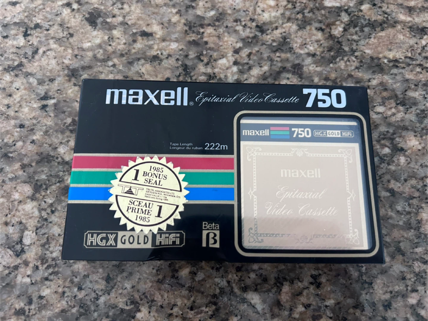 Maxell Epitaxial HGX Gold HiFi Beta Tape