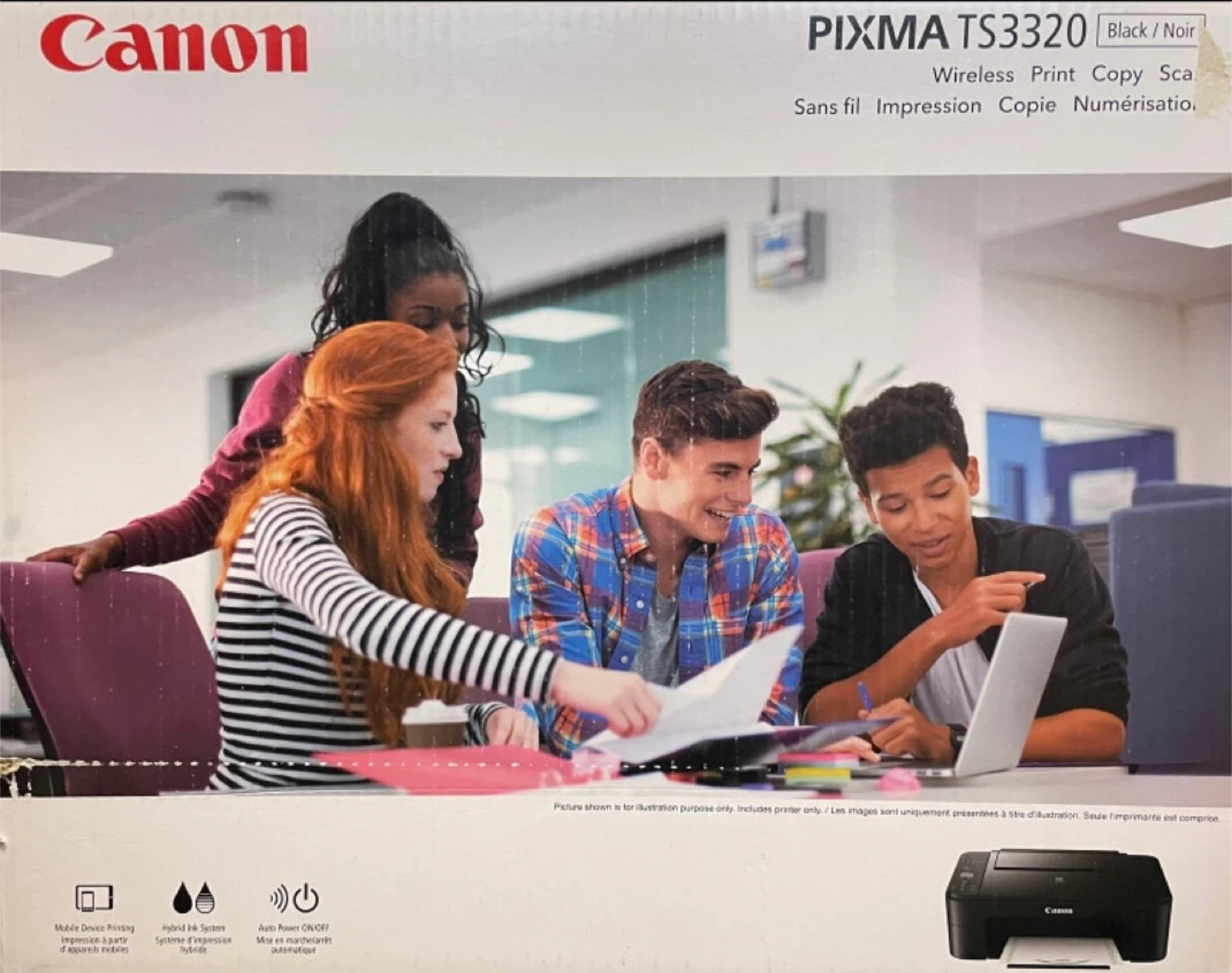Canon PIXMA TS3320 Wireless Printer - photo 3